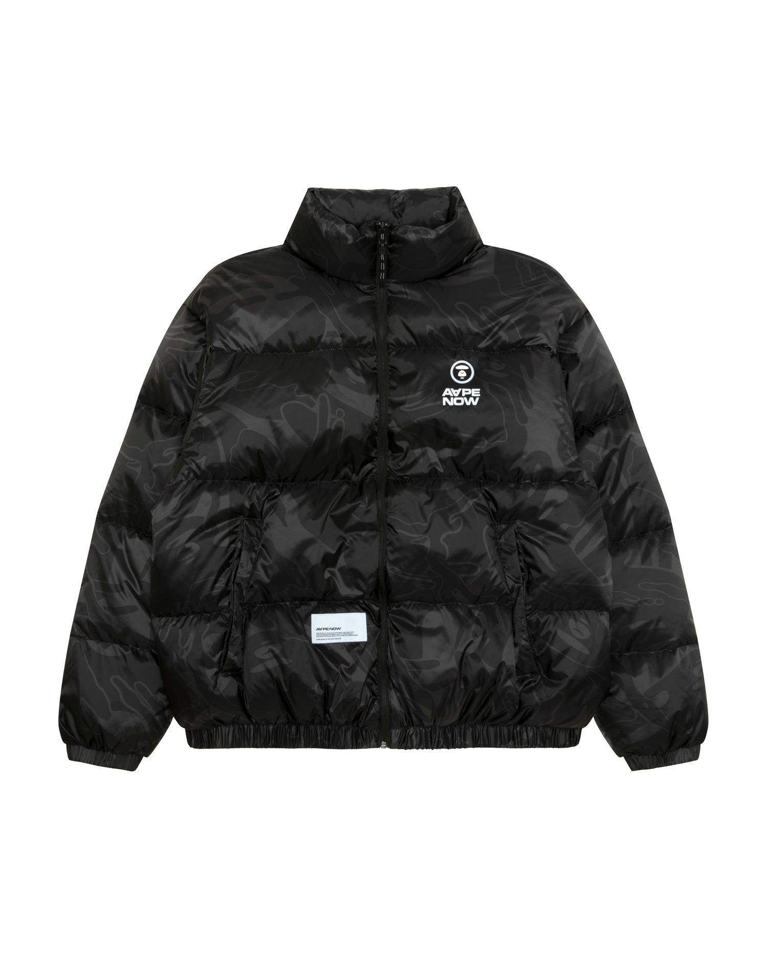 AAPE AAPENOW moonface camo down jacket | Aape official website