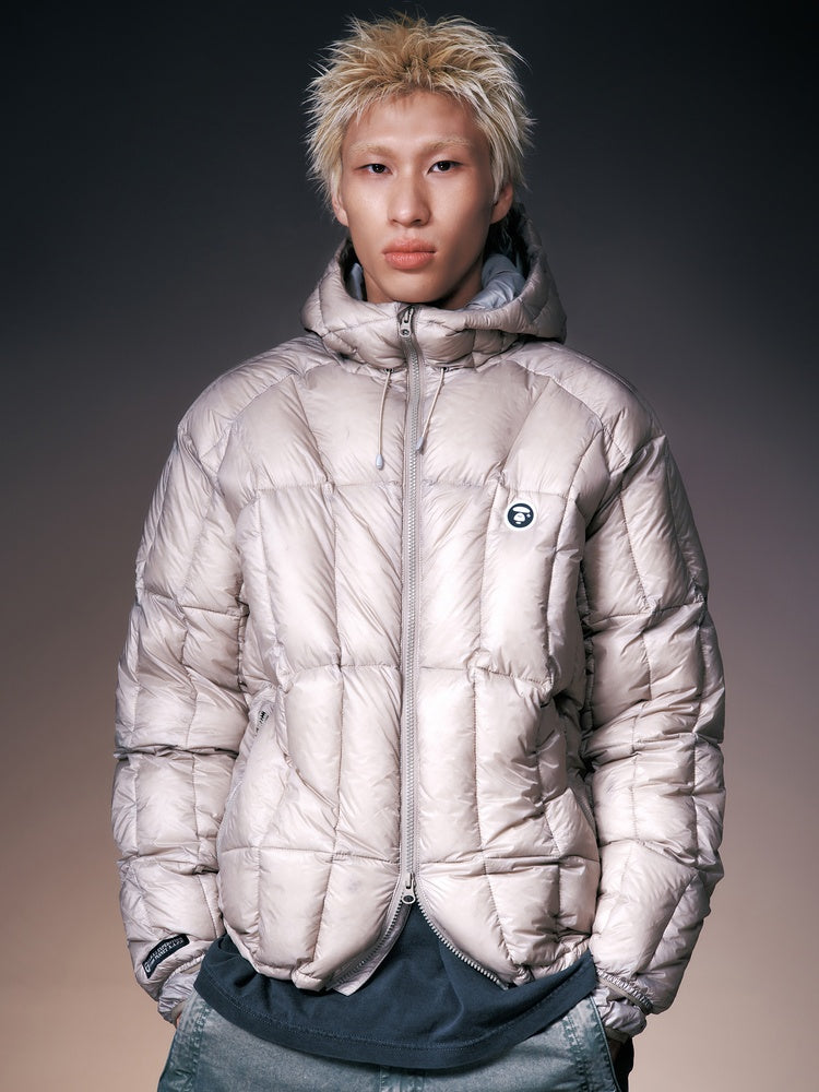X Nomanual Hooded Puffer Jacket