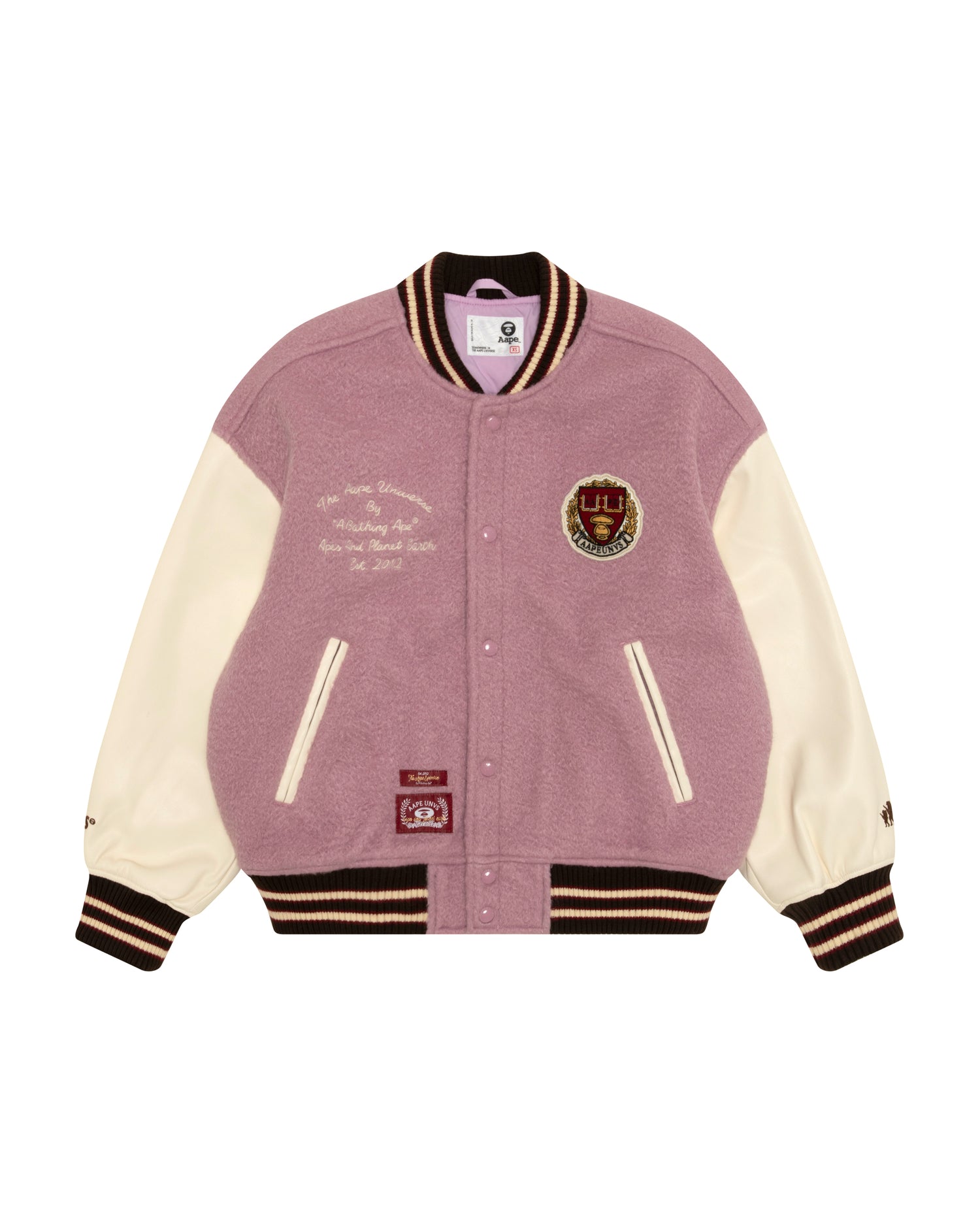 AAPE AAPEUNVS varsity jacket | Aape official website – AAPE.COM
