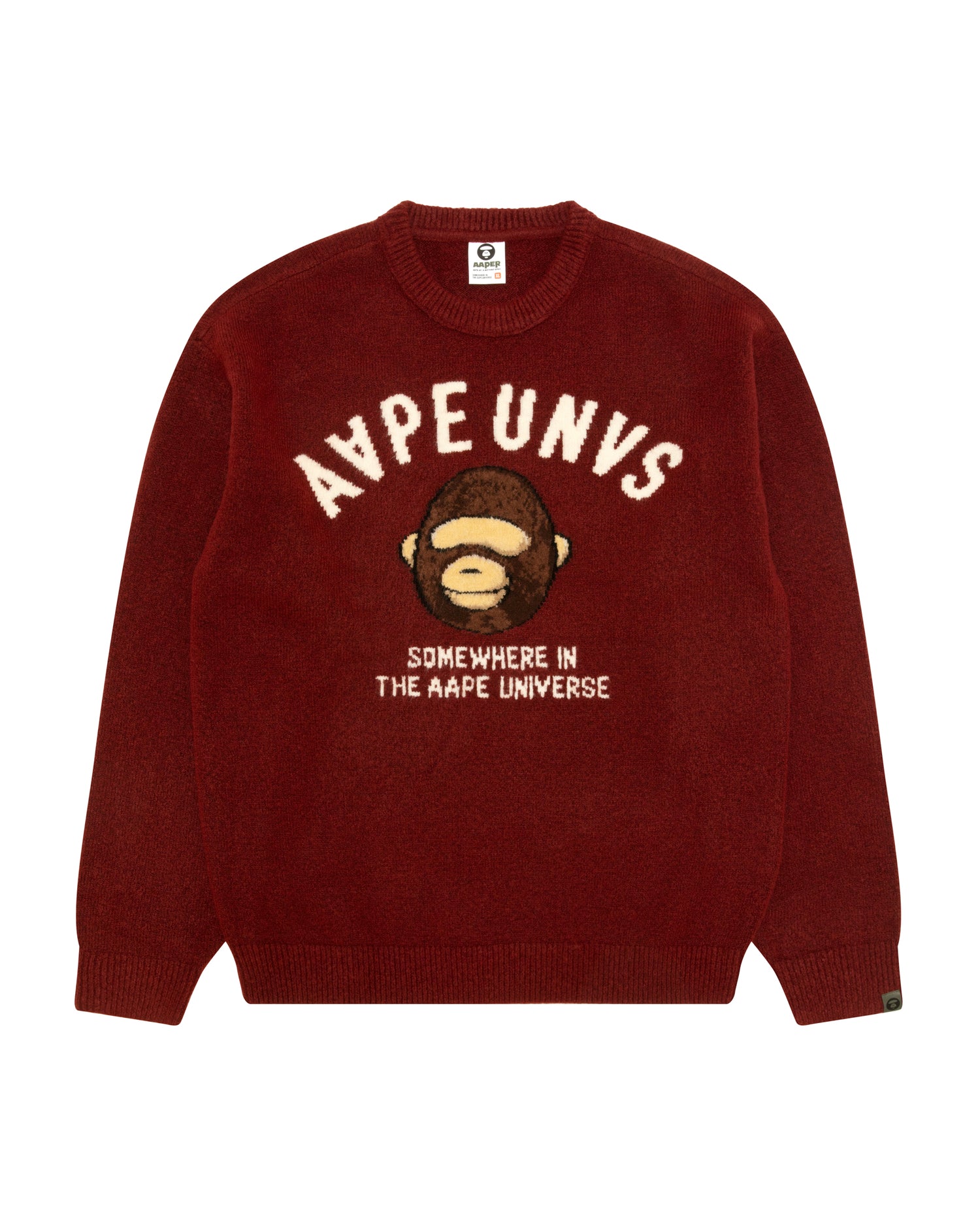 AAPE AAPEUNVS AAPER graphic sweater | Aape official website – AAPE.COM