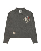 AAPE crop polo sweater