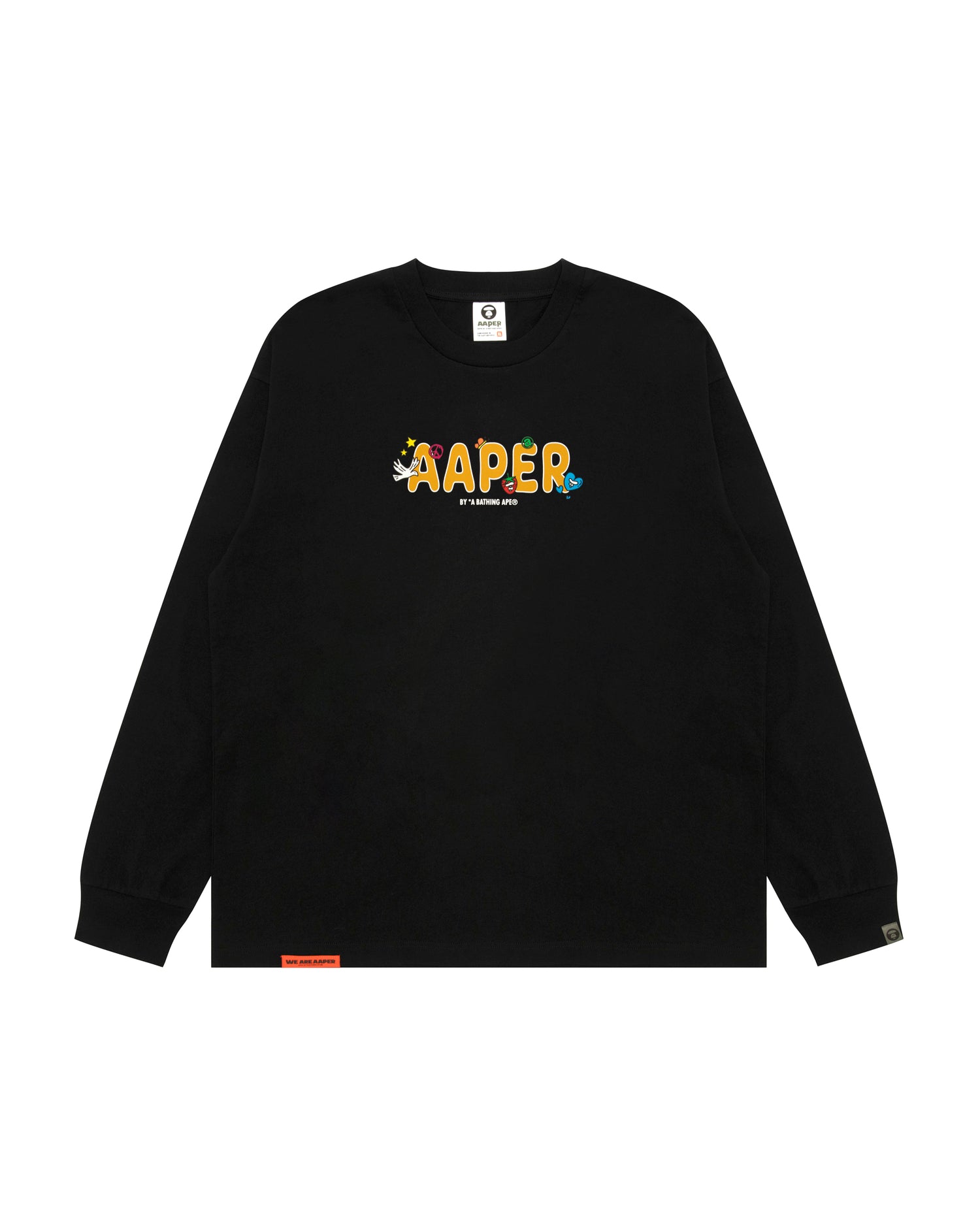 AAPE AAPER graphic long sleeve tee | Aape official website – AAPE.COM