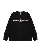 AAPE 噴墨塗鴉長袖T恤