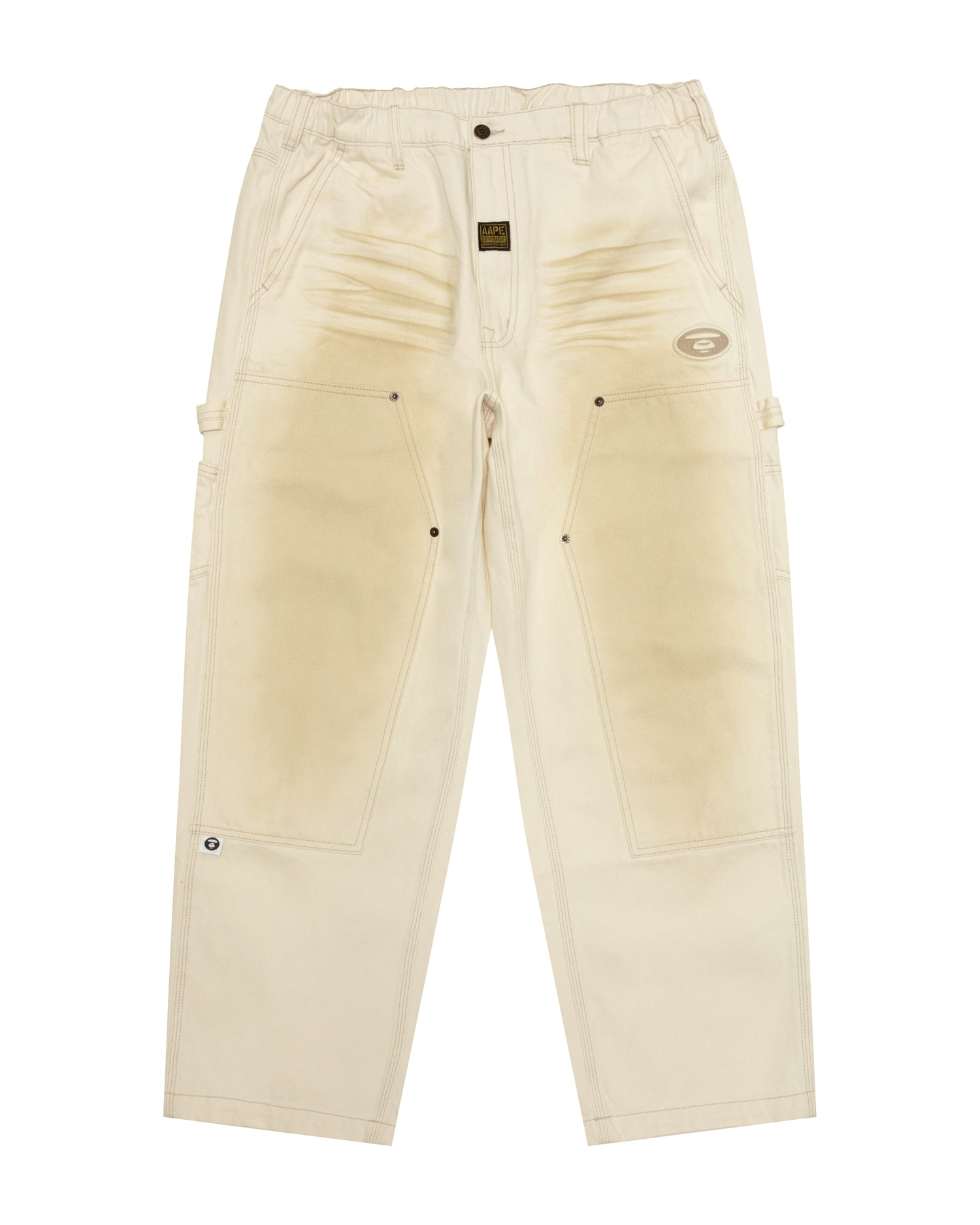 AAPE AAPEUNVS moonface washed denim pants | Aape official website