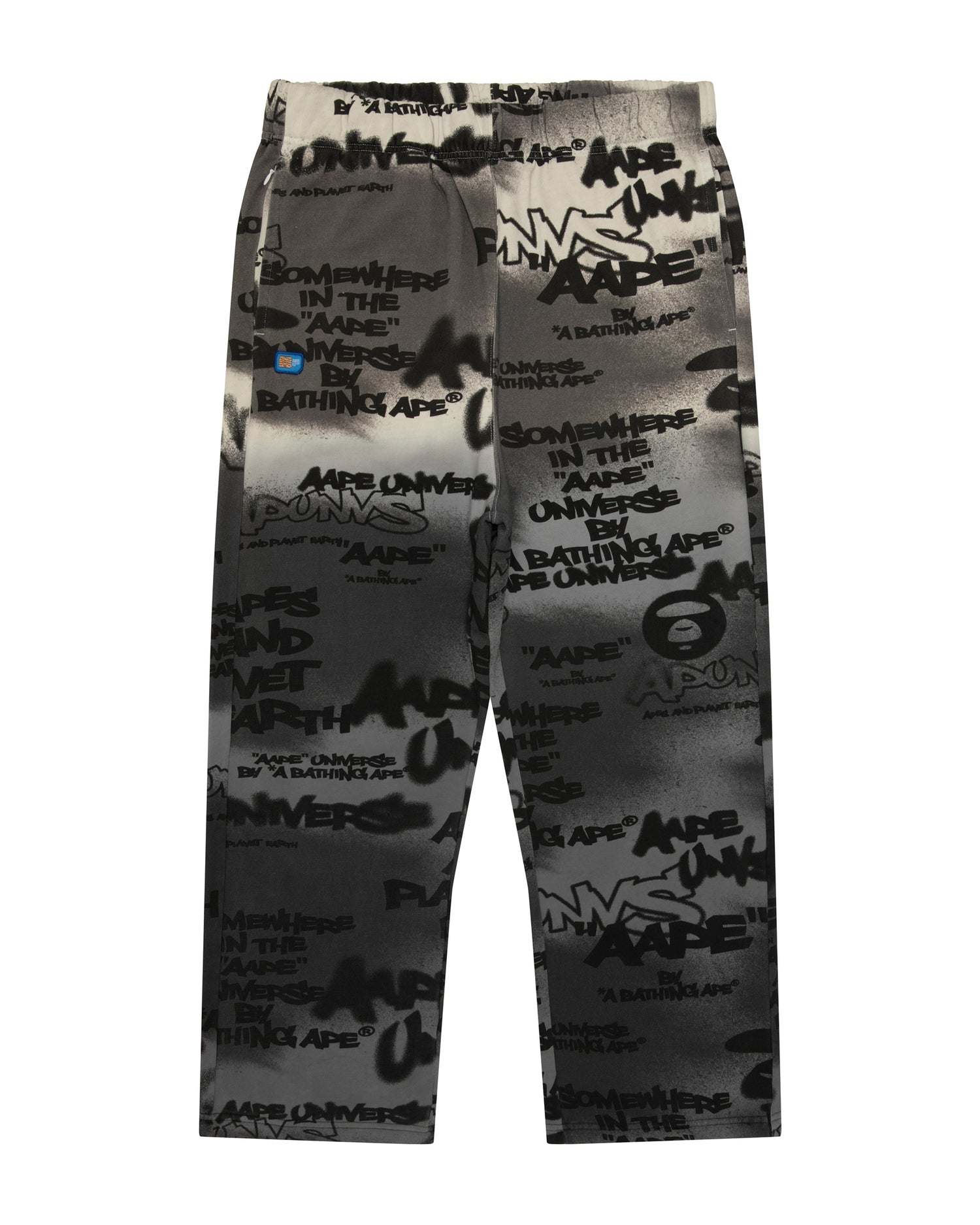 AAPE AAPEUNVS graffiti sweat pants | Aape official website – AAPE.COM