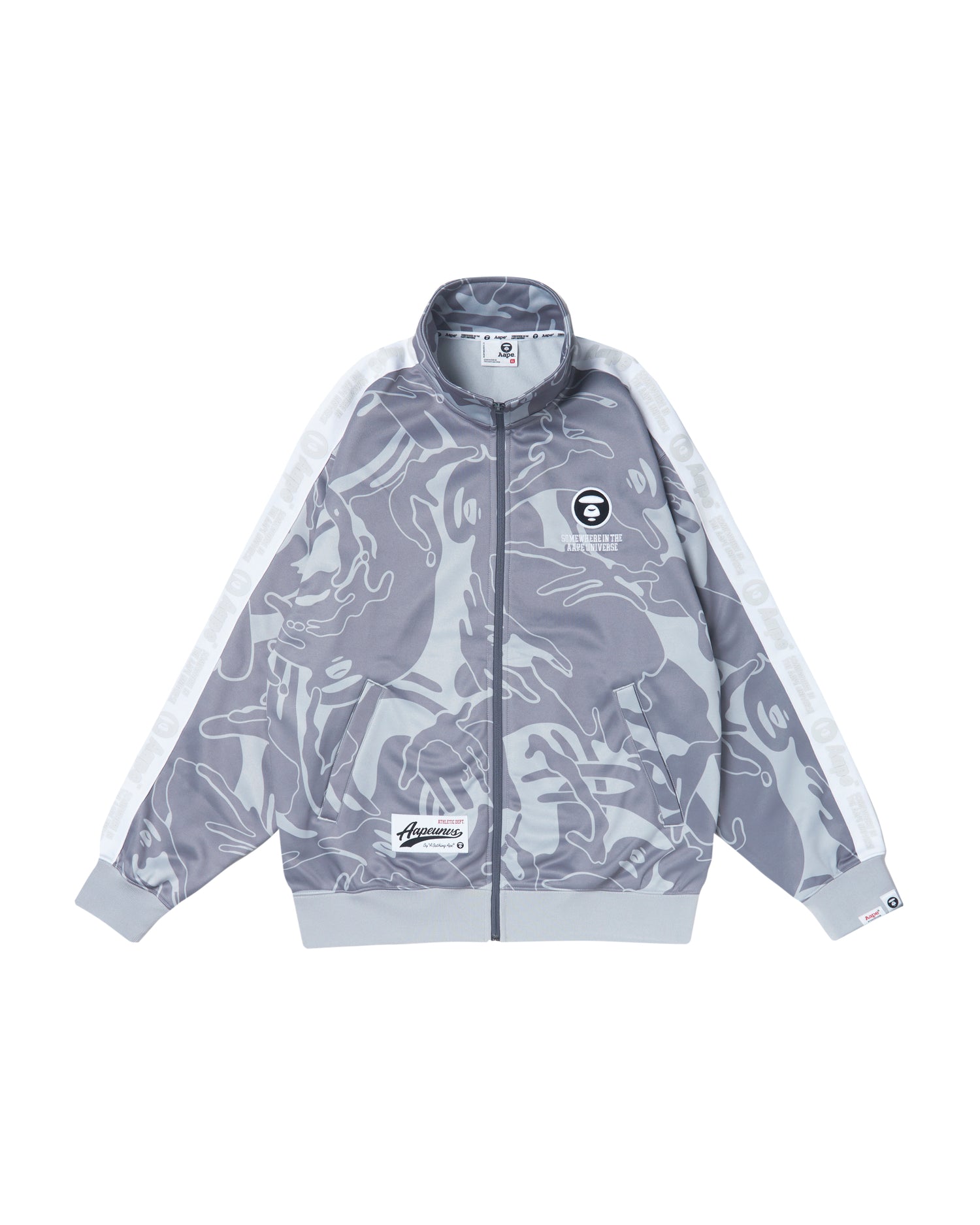 AAPE Moonface embroidered track jacket | Aape official website