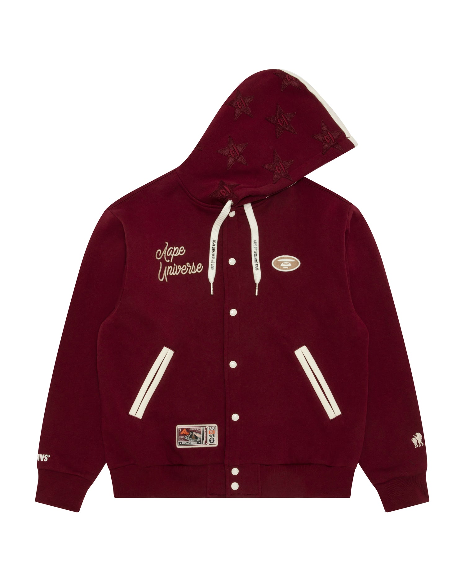 AAPE AAPEUNVS moonface hooded jacket | Aape official website