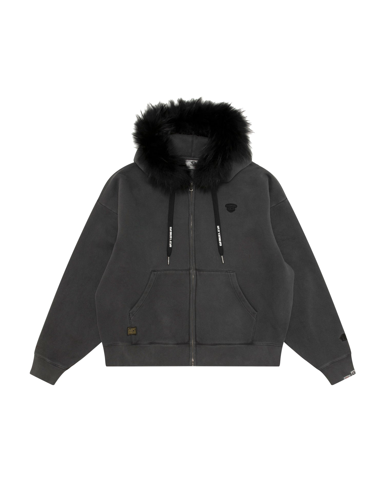AAPE AAPEUNVS moonface zip-up hoodie | Aape official website