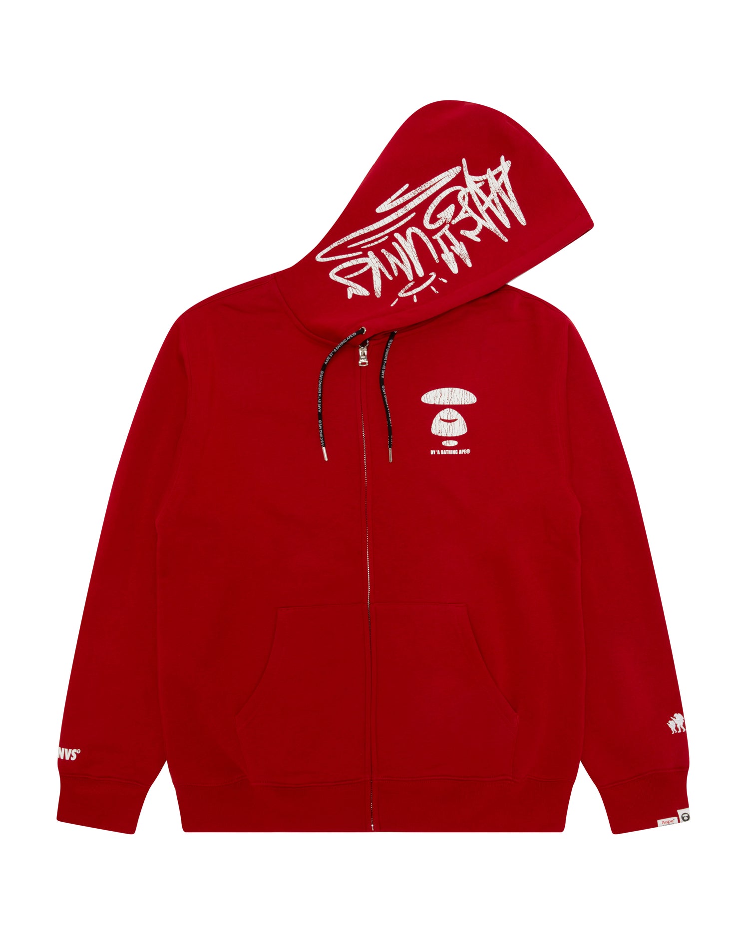 AAPE AAPEUNVS moonface zip-up hoodie | Aape official website
