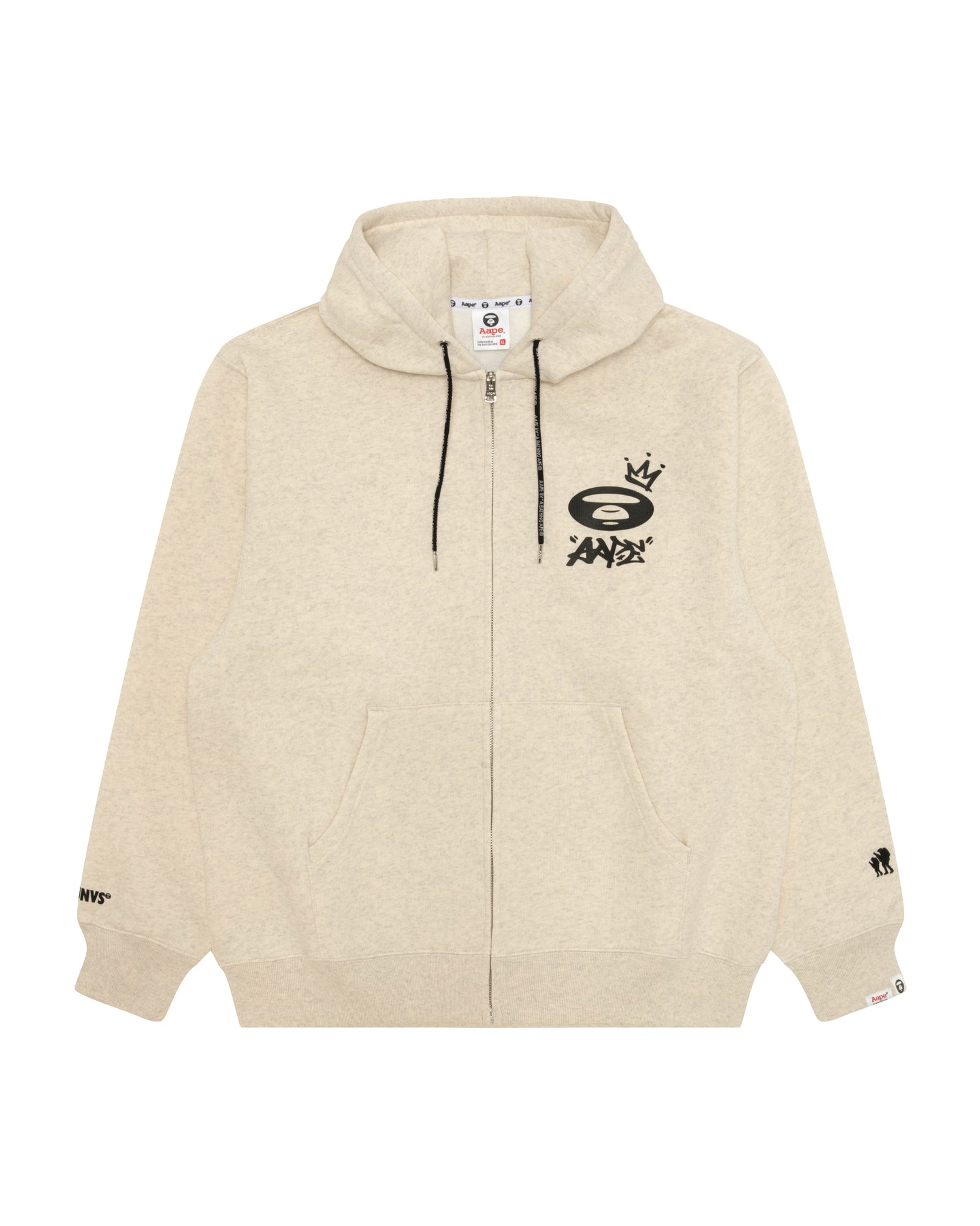 AAPE AAPEUNVS moonface zip-up hoodie | Aape official website