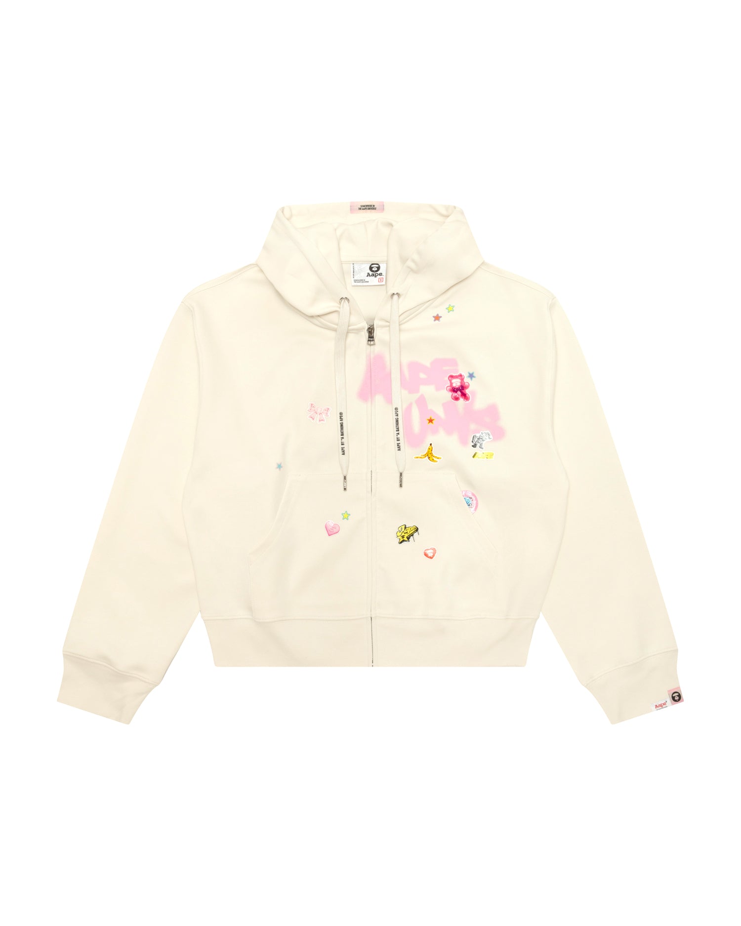 AAPE AAPEUNVS graphic zip-up hoodie | Aape official website – AAPE.COM