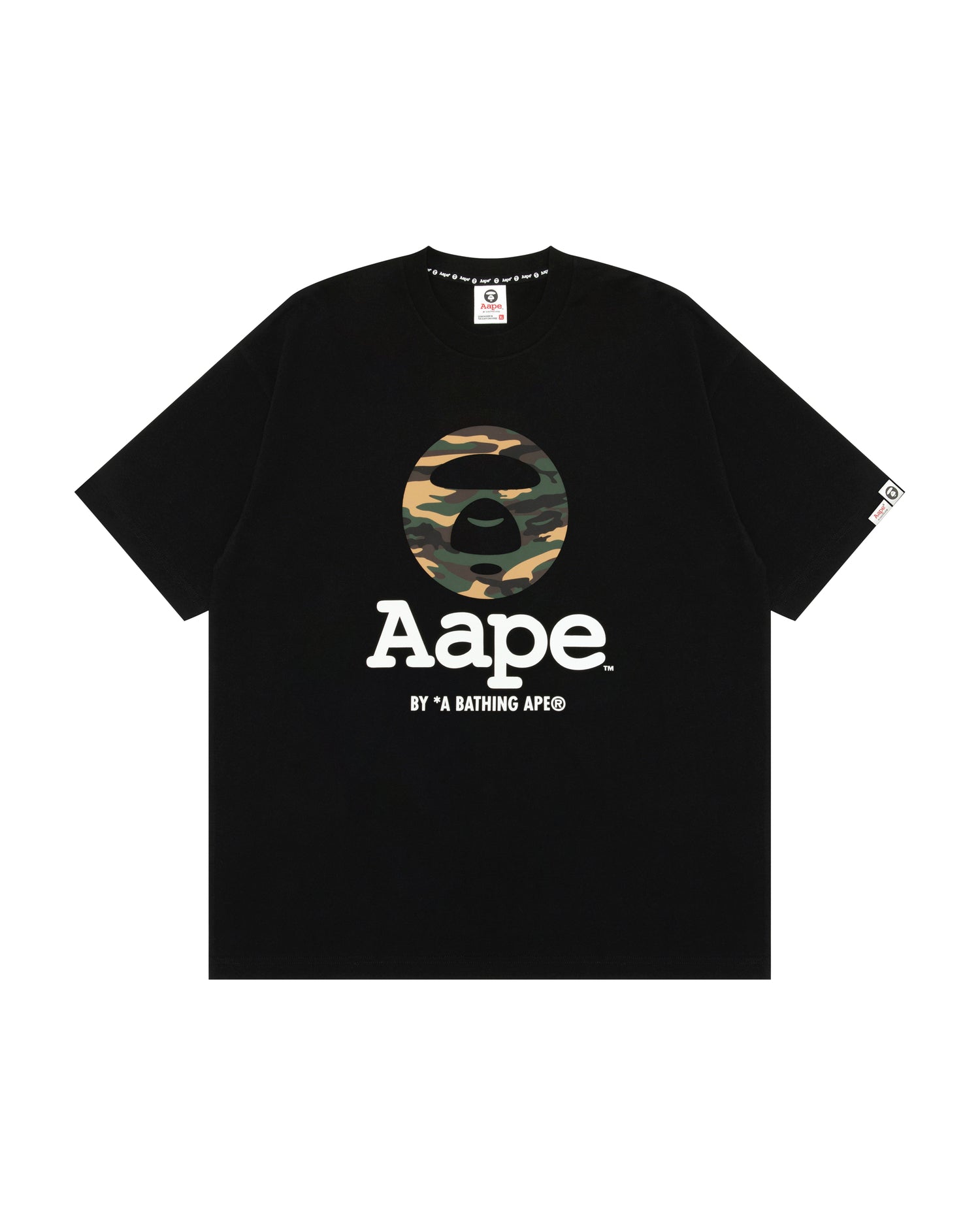 AAPE AAPEUNVS Moonface graphic tee | Aape official website – AAPE.COM