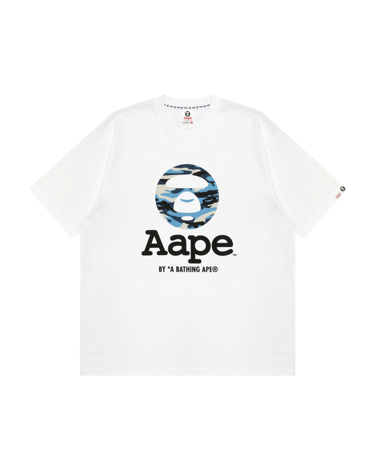 AAPE AAPEUNVS Moonface graphic tee | Aape official website – AAPE.COM