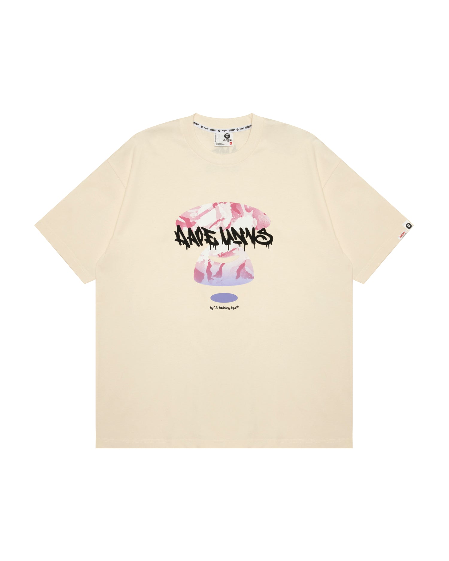 M＆Aさん AAPE AAPE AAPEUNVS moonface graphic tee | Aape official website – AAPE.COM