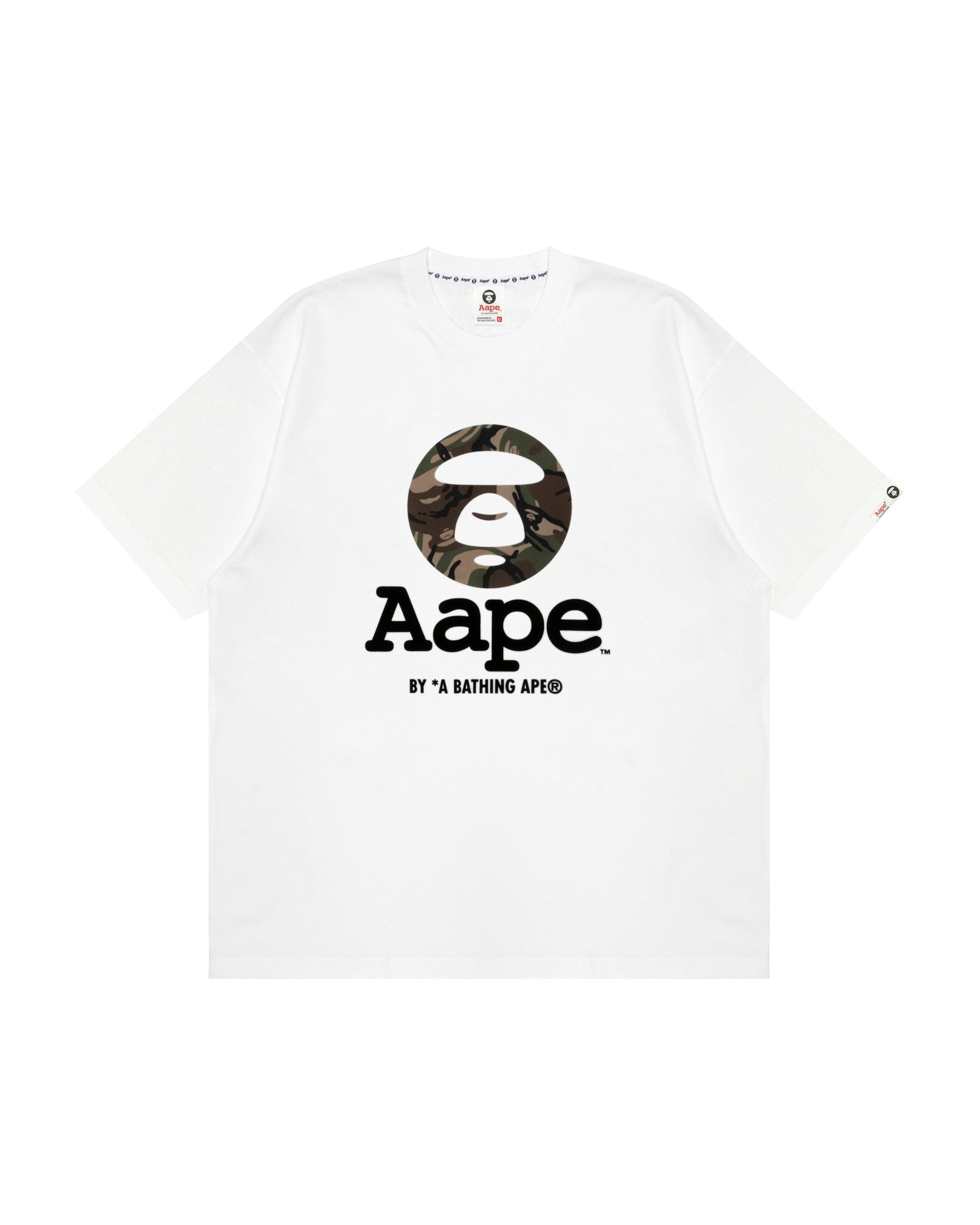AAPE AAPEUNVS moonface graphic tee | Aape official website – AAPE.COM