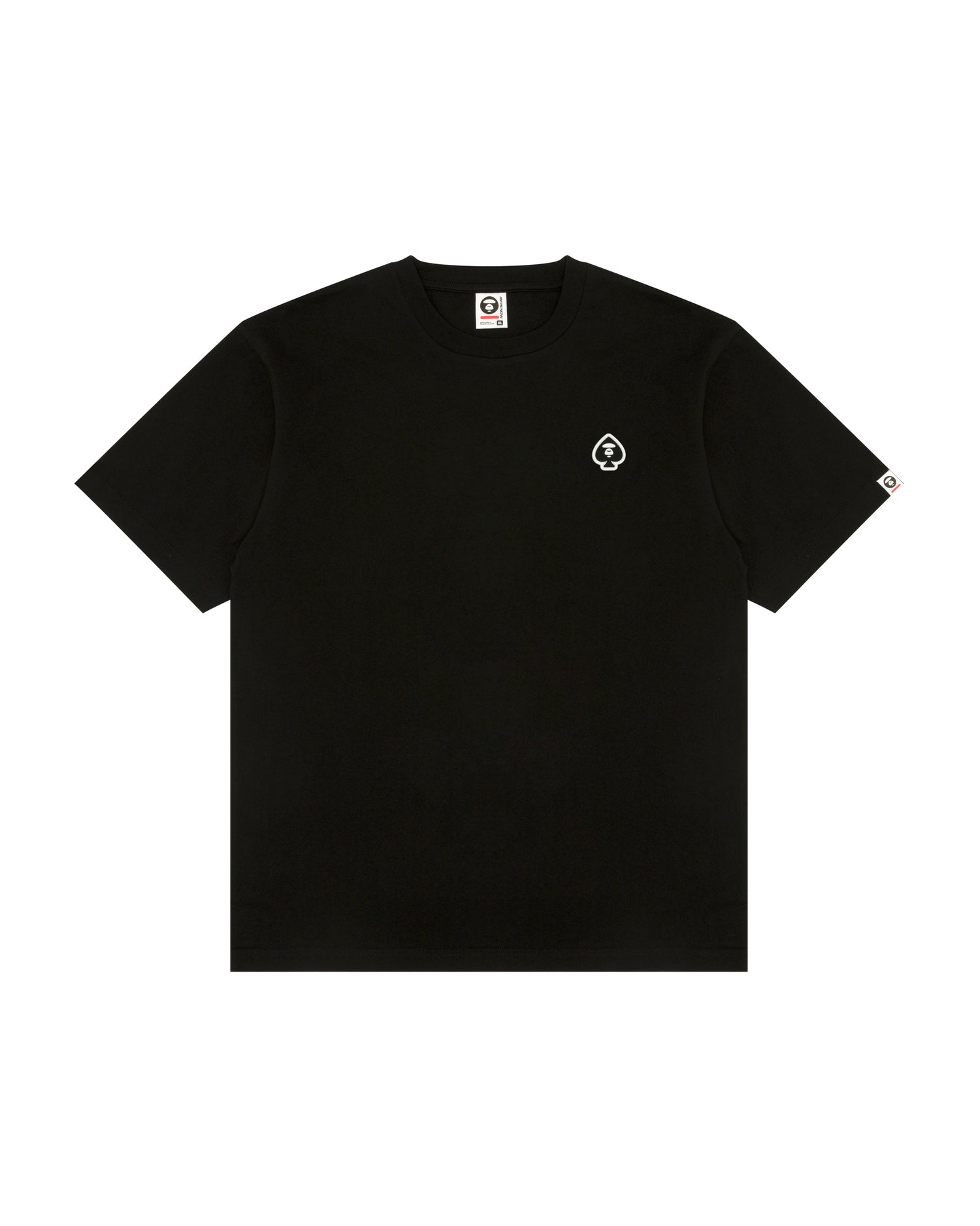 AAPE AAPENOW spades moonface tee | Aape official website – AAPE.COM