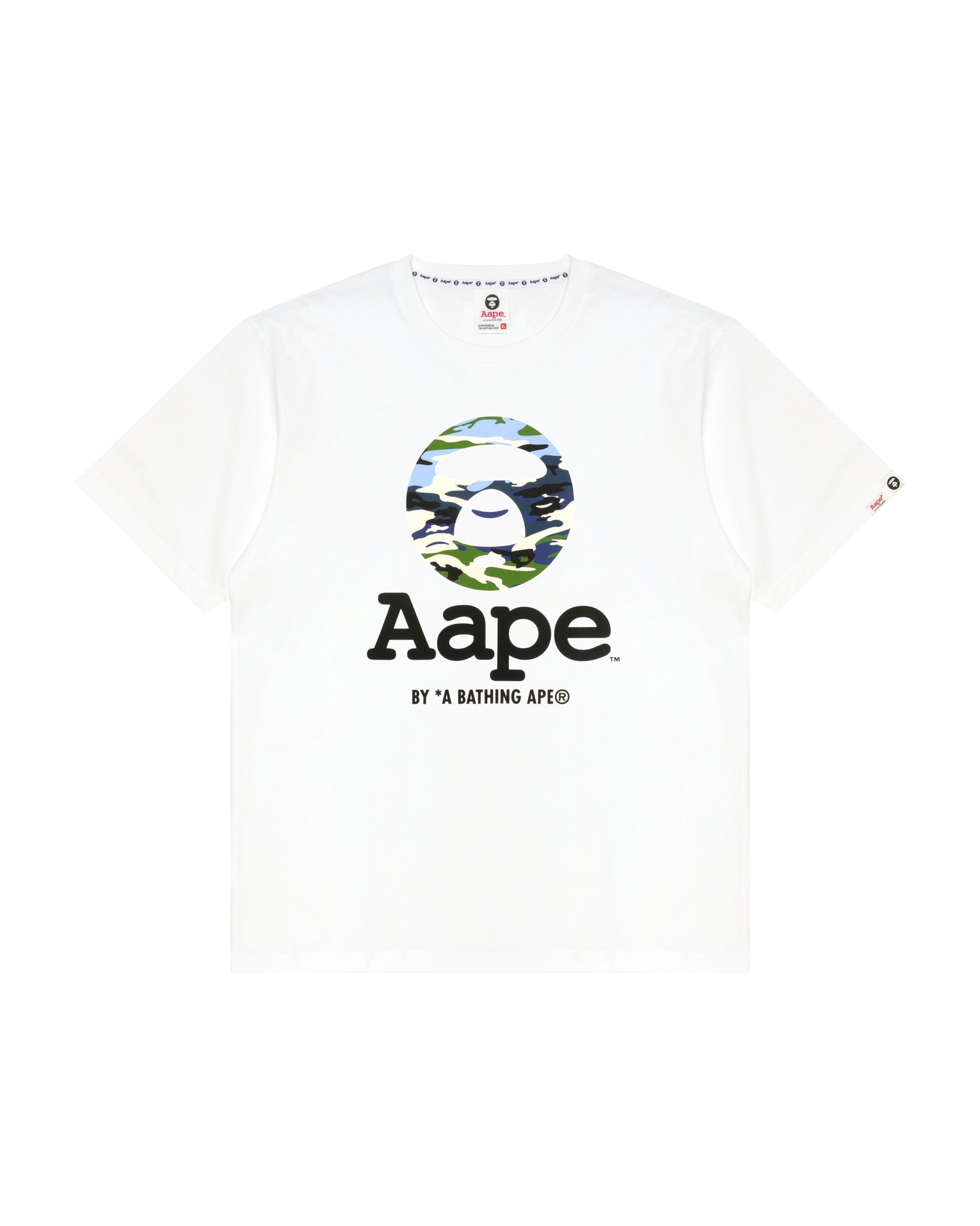 猿人迷彩印花潮流舒適休閒短袖T恤| Aape 官方網站– AAPE.COM