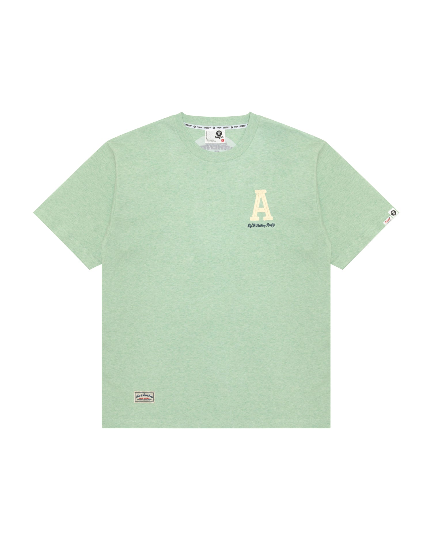 AAPE AAPESPORTS letter patch tee | Aape official website – AAPE.COM