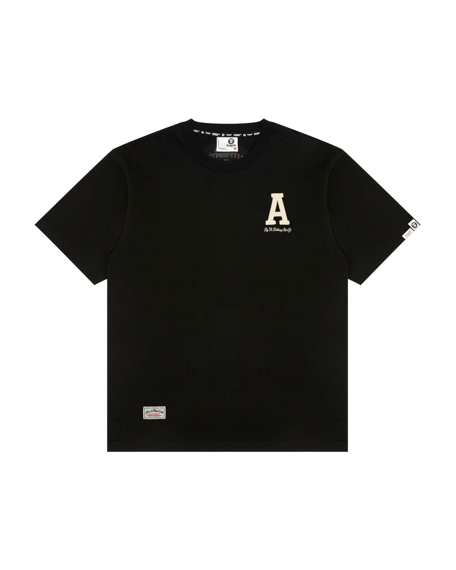 AAPE AAPESPORTS letter patch tee | Aape official website – AAPE.COM