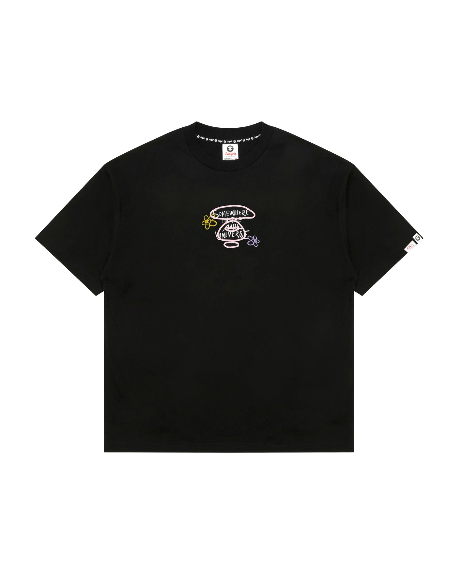 AAPE AAPEUNVS graffiti print tee | Aape official website – AAPE.COM