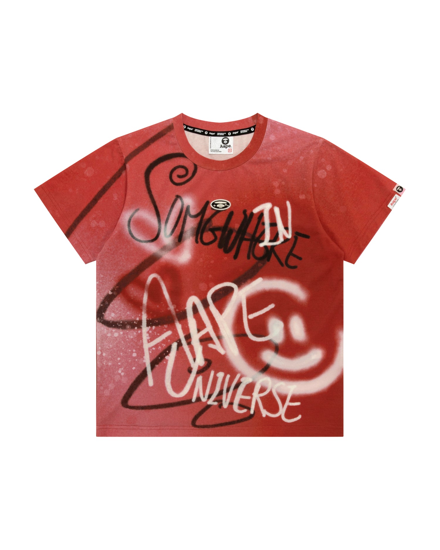 AAPE Graffiti-print tee | Aape official website – AAPE.COM
