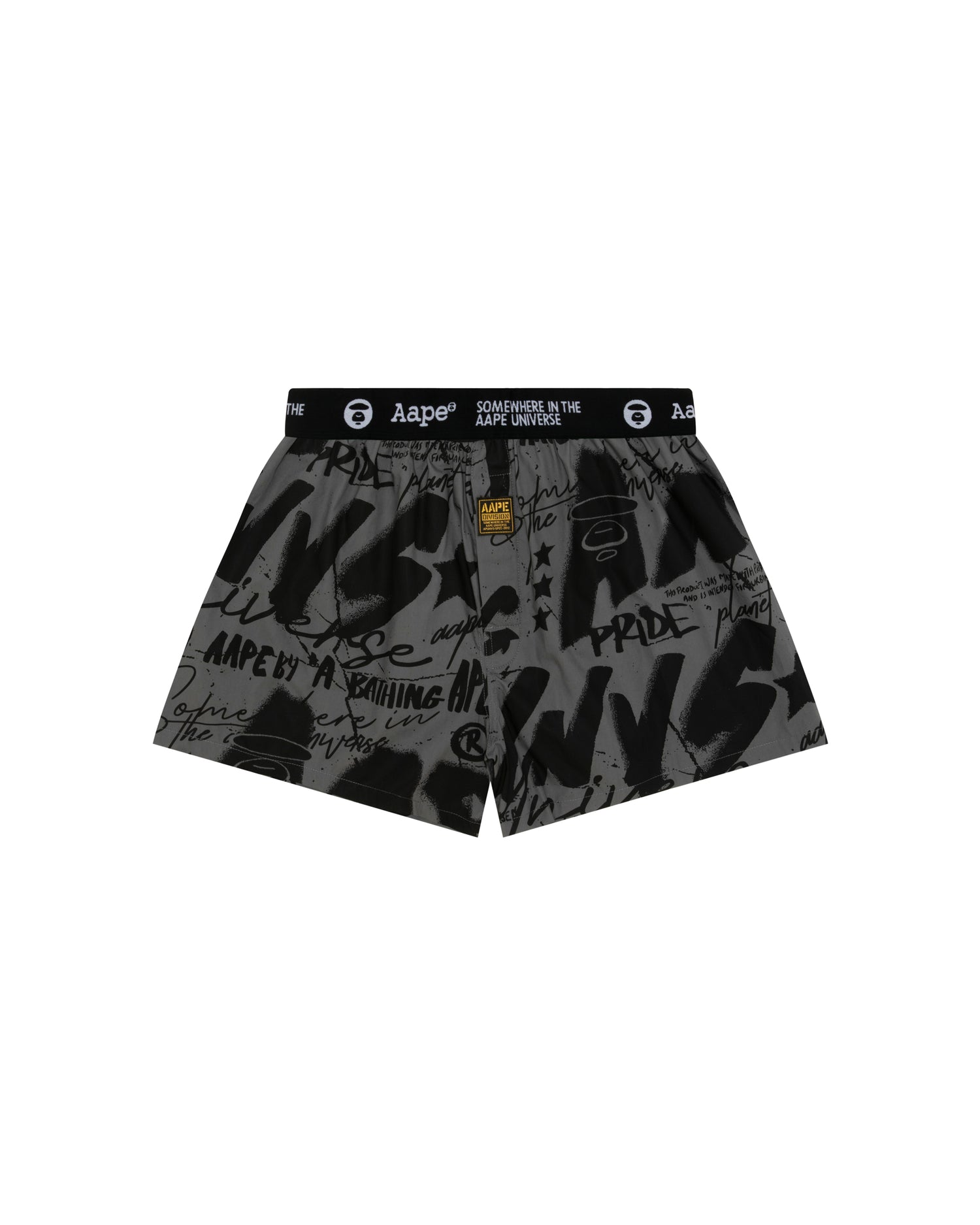 AAPE AAPEUNVS graffiti print boxers | Aape official website – AAPE.COM