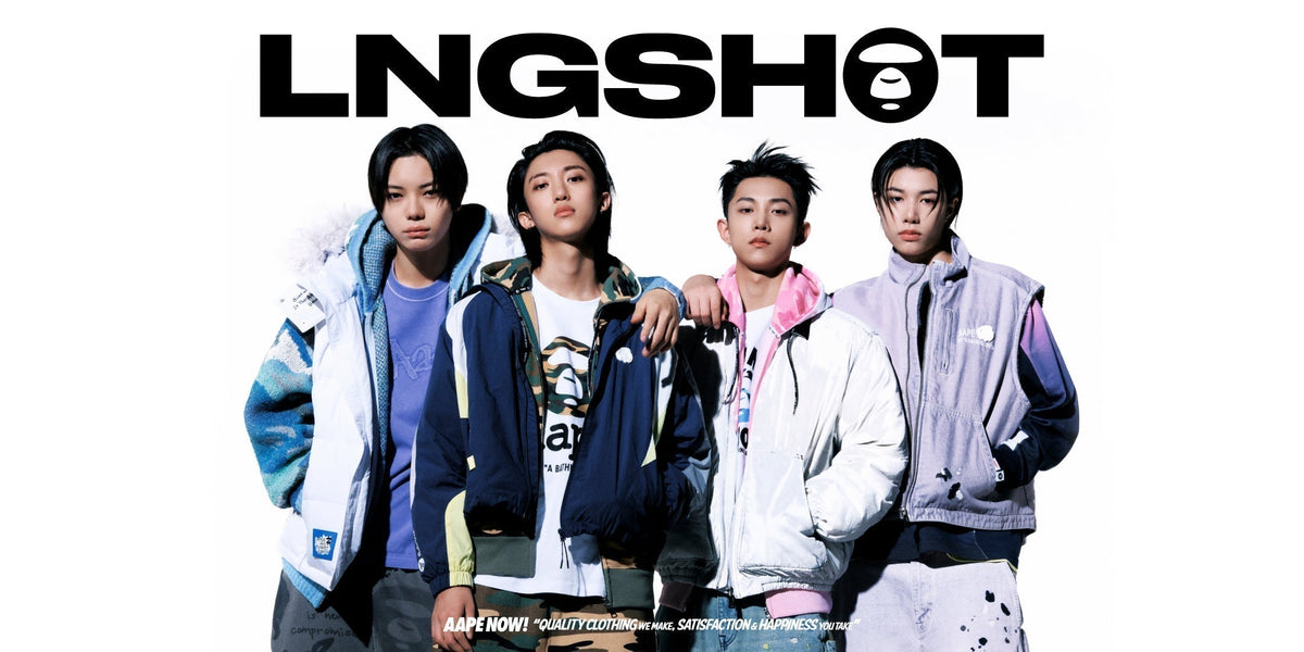 LNGSHOT x AAPE STREET DRIFT