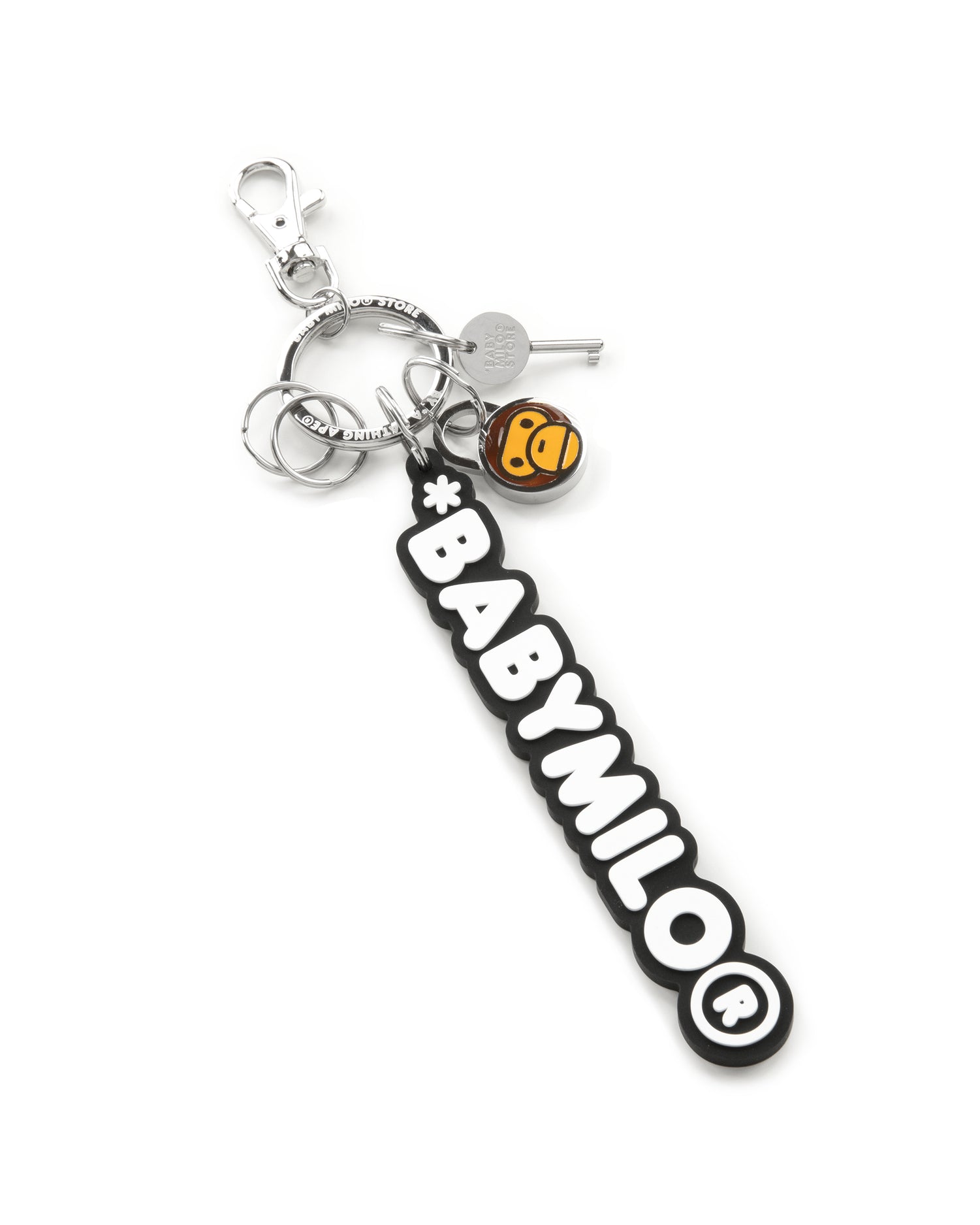 Miloキーホルダー＆ピンバッジ3点セット BABY MILO® STORE Baby Milo keychain | Aape official website – AAPE.COM