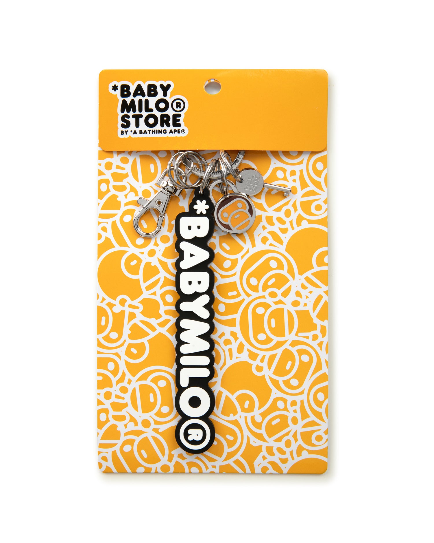 Miloキーホルダー＆ピンバッジ3点セット BABY MILO® STORE Baby Milo keychain | Aape official website – AAPE.COM