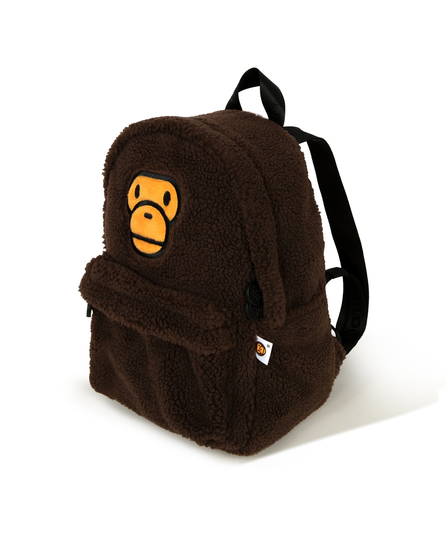 BABY MILO® STORE Milo face sherpa fur mini backpack | Aape