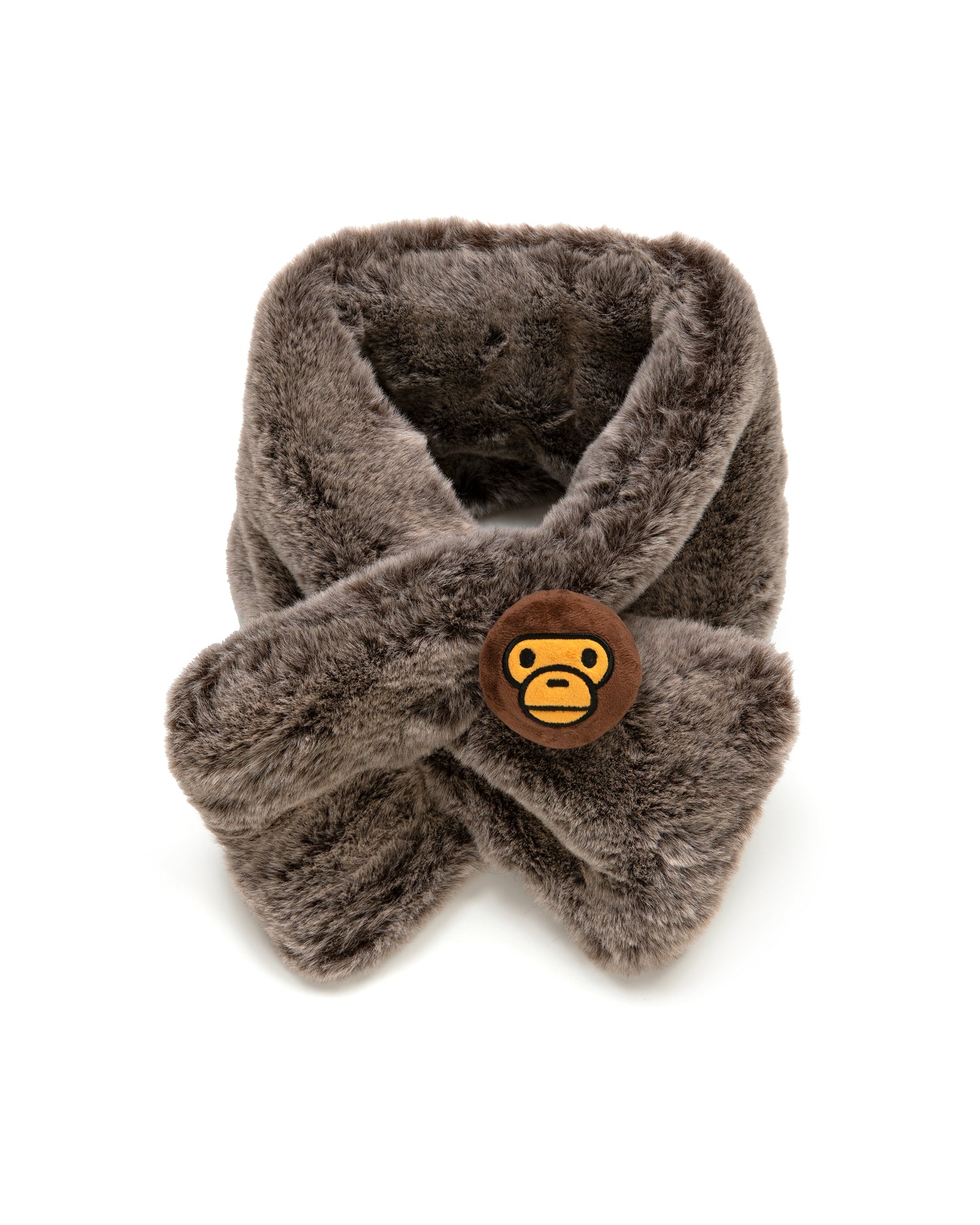 小物 A BATHING APE BABY MILO SCARF BABY MILO® STORE Baby Milo faux fur scarf | Aape official website