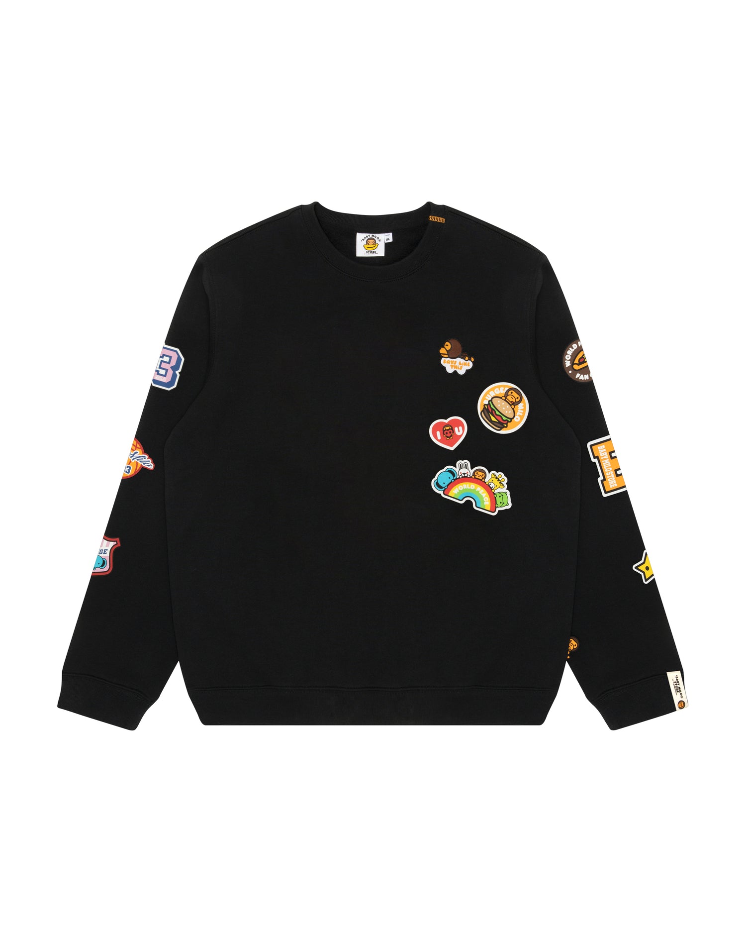 BABY MILO® STORE Baby Milo crew neck sweatshirt | Aape official