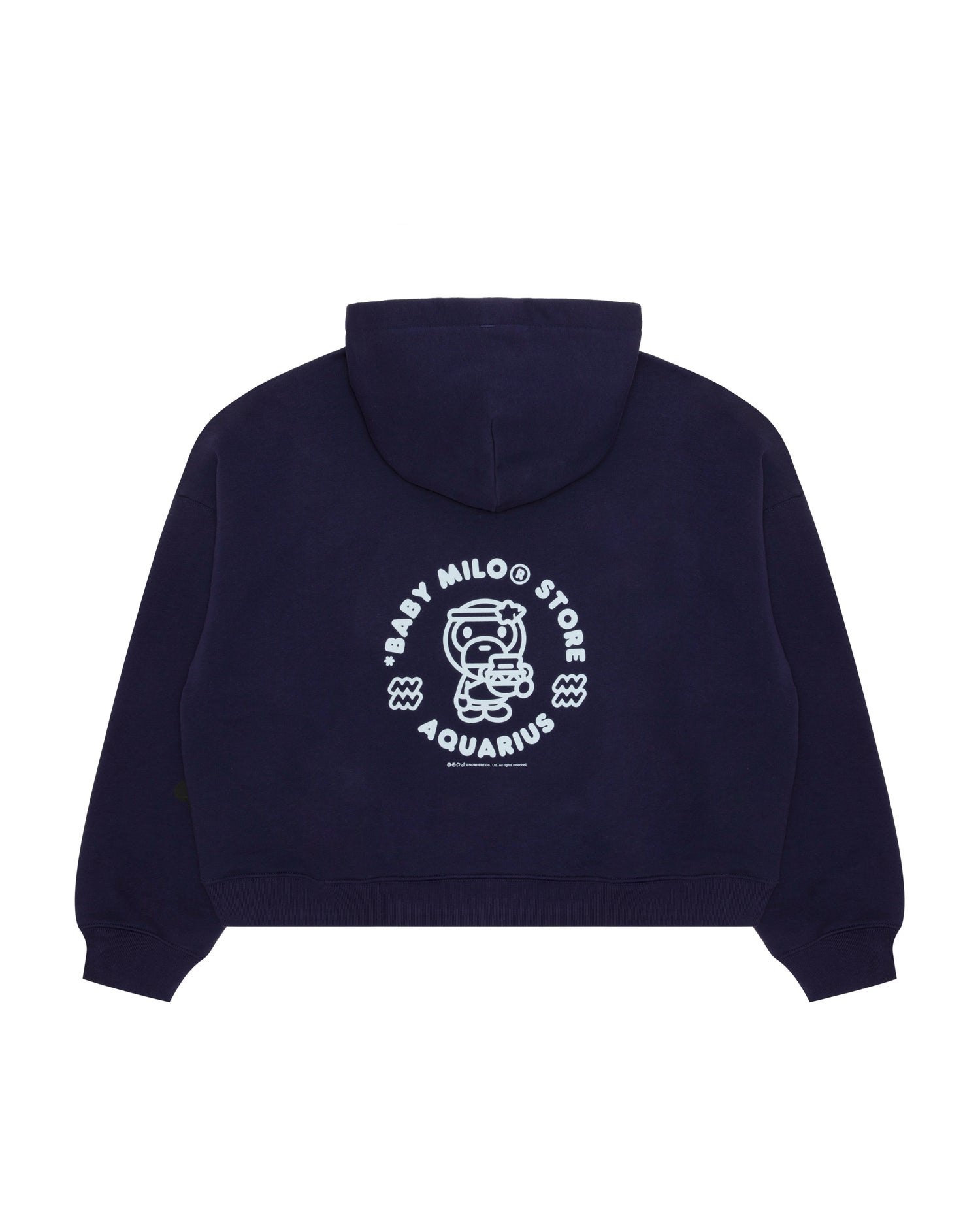 BABY MILO® STORE Baby Milo cropped fit hoodie | Aape official