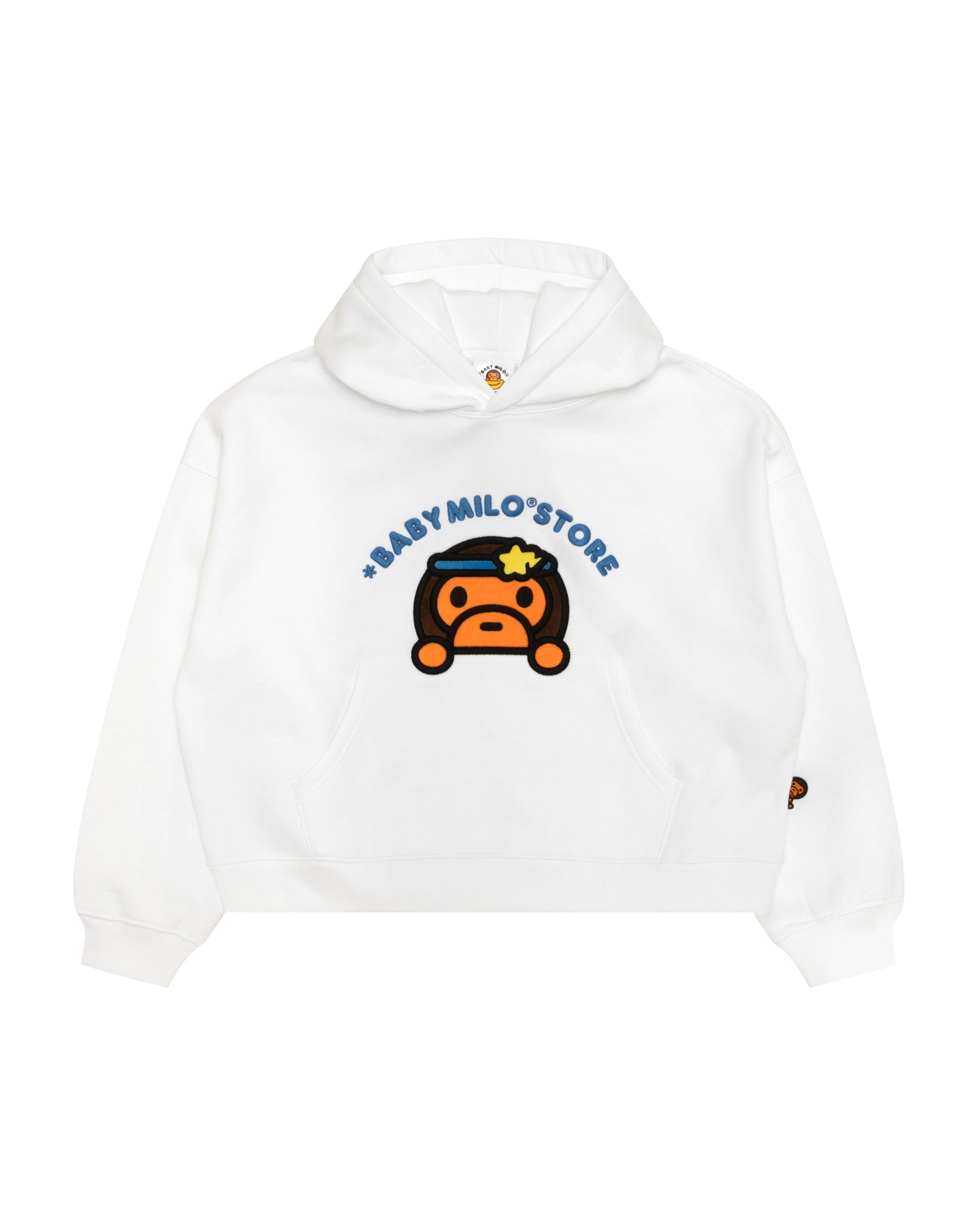 BABY MILO® STORE Baby Milo cropped fit hoodie | Aape official