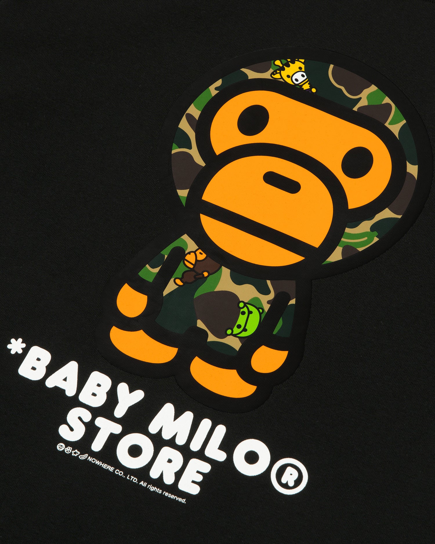 BABY MILO® STORE Milo regular fit tee | Aape official website
