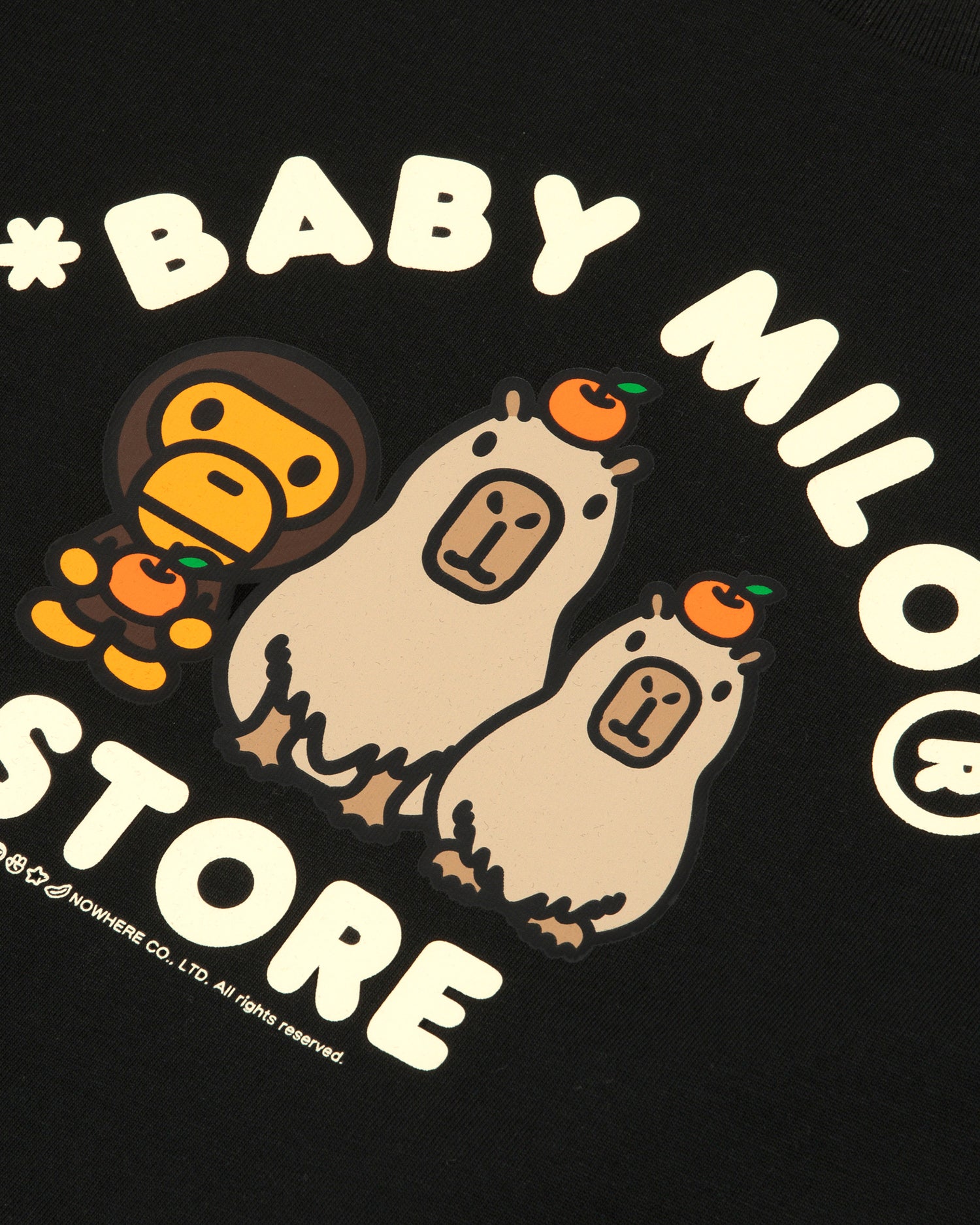 BABY MILO® STORE Baby Milo graphic tee | Aape official website