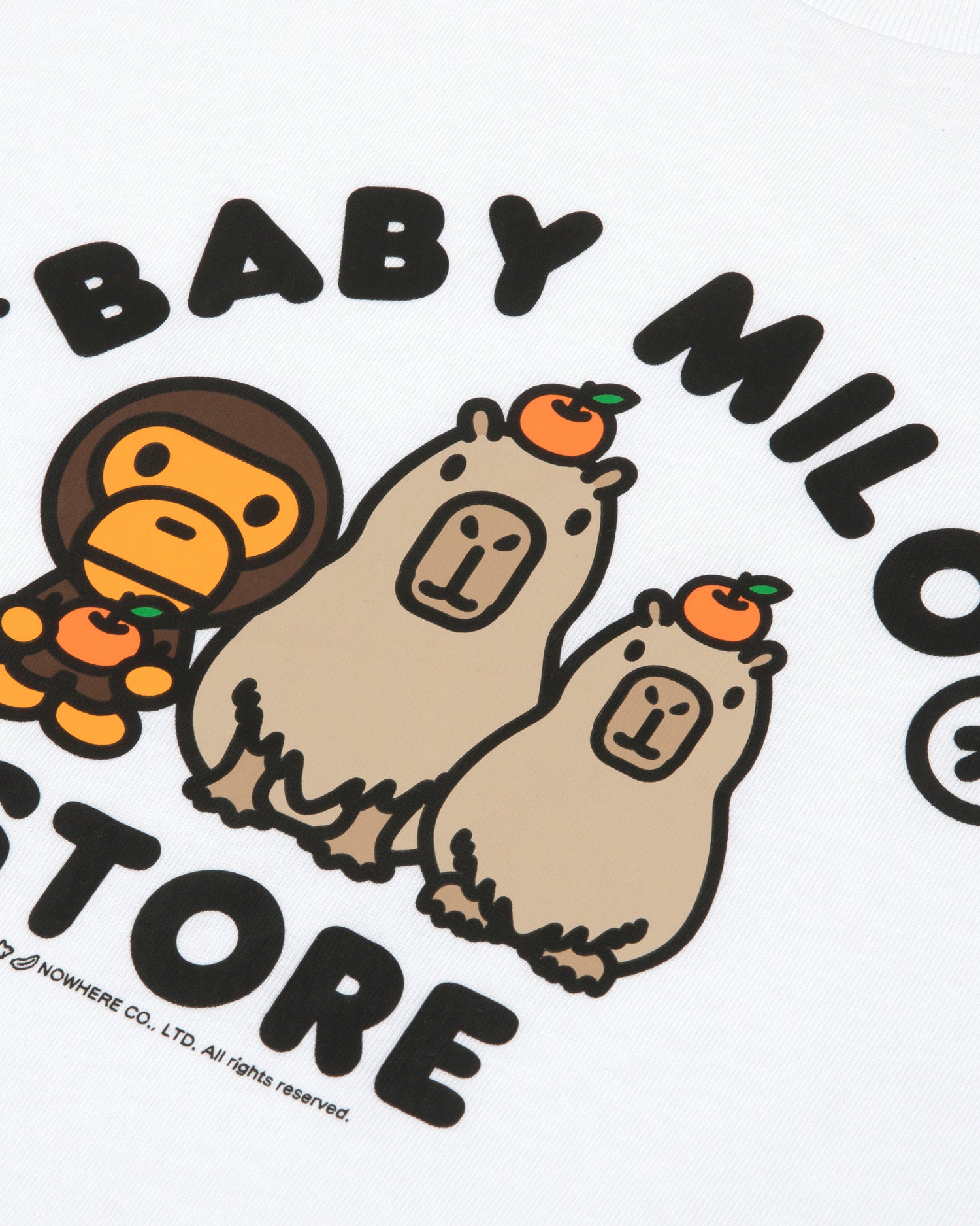 BABY MILO® STORE Baby Milo graphic tee | Aape official website