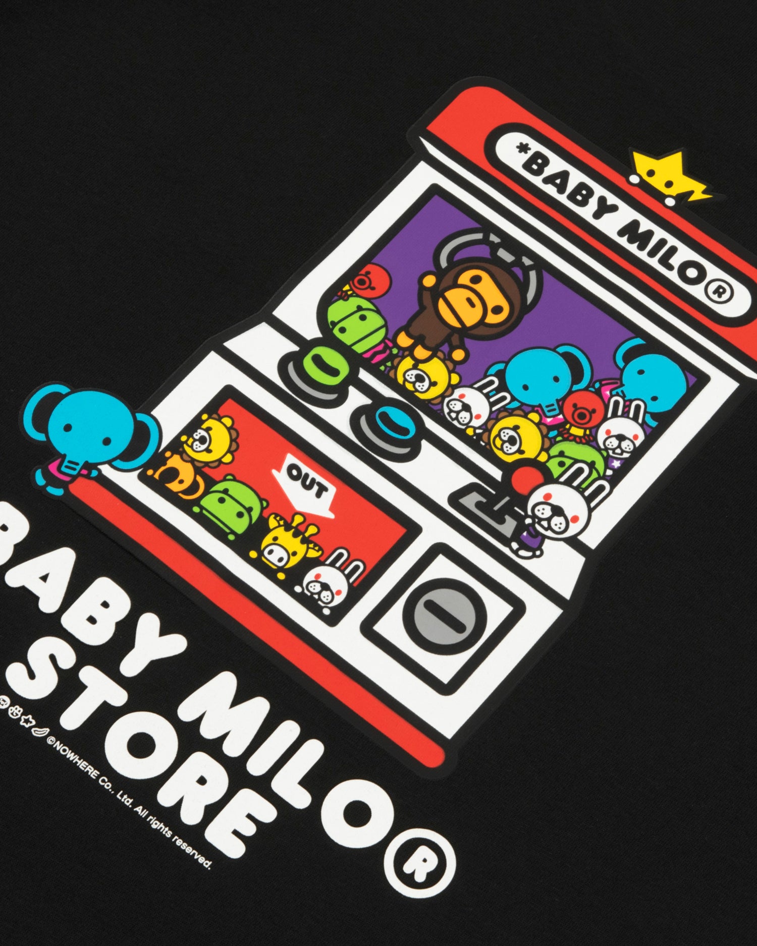 BABY MILO® STORE Baby Milo regular fit tee | Aape official website