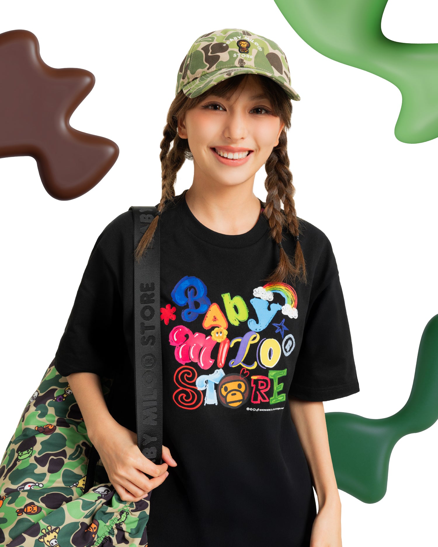 BABY MILO® STORE Baby Milo regular fit tee | Aape official website