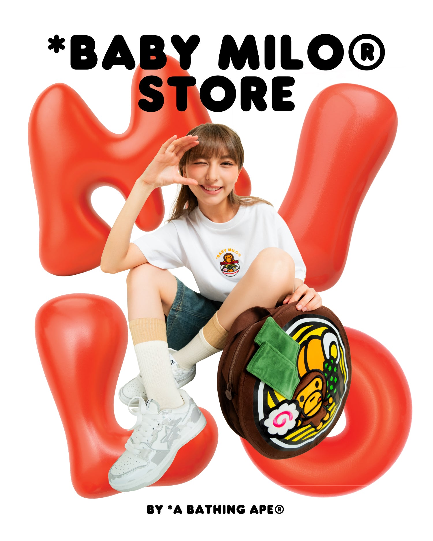 BABY MILO® STORE Baby Milo グラフィックTシャツ | Aape 公式サイト