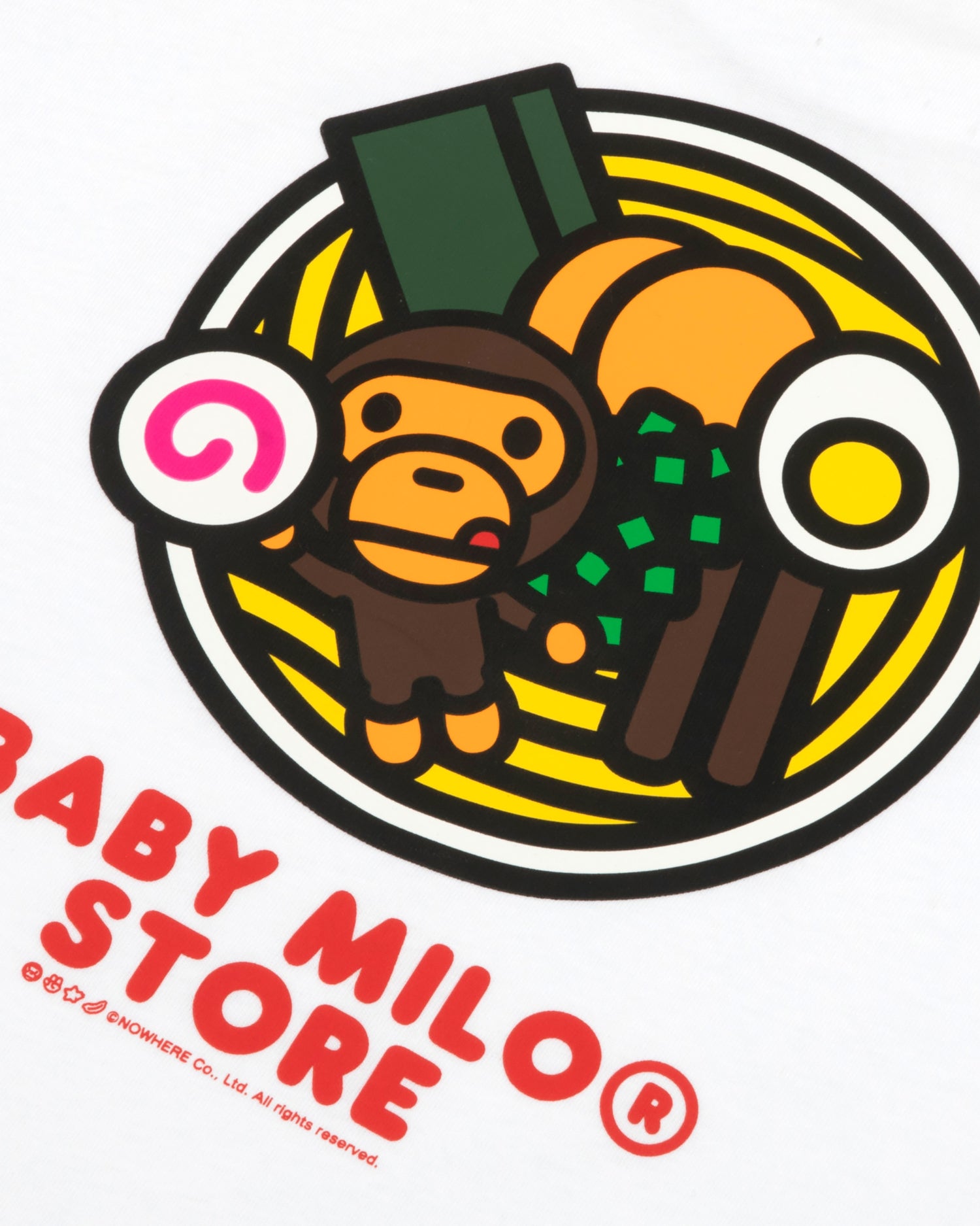 BABY MILO® STORE Baby Milo graphic tee | Aape official website