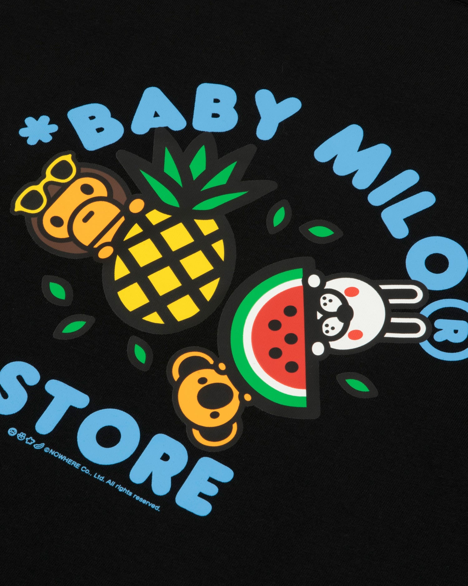 【みっちゃん】 BABY MILO® STORE Baby Milo slim fit tee | Aape official website