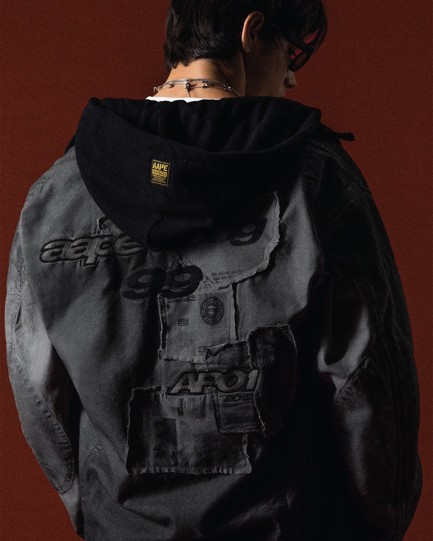 AAPEUNVS Moonface 후드 재킷