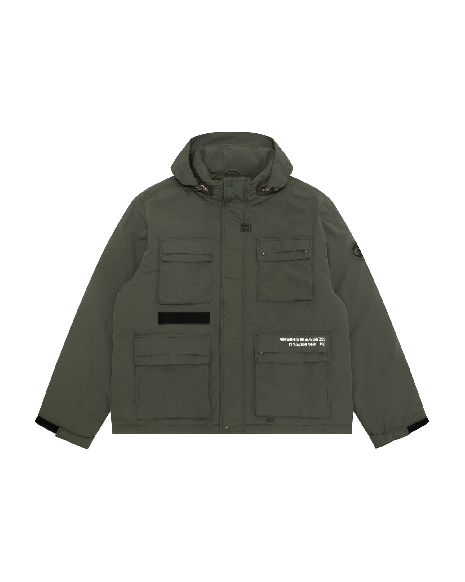 ジャケット・アウター AAPE X NOMANUAL MOONFACE LIGHT DUCK DOWN AAPE Moonface down jacket | Aape official website – AAPE.COM