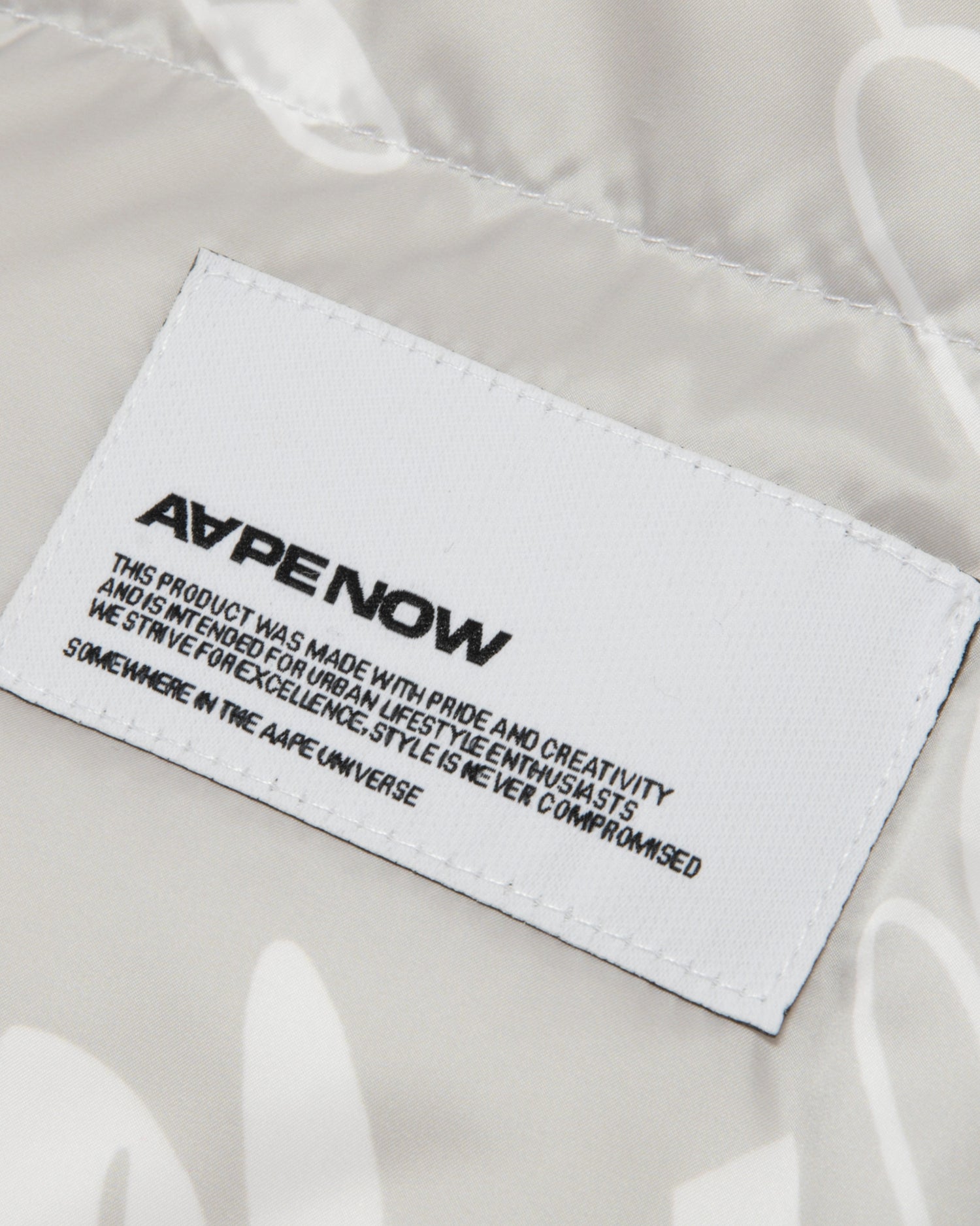 AAPE AAPENOW Moonface down jacket | Aape official website – AAPE.COM