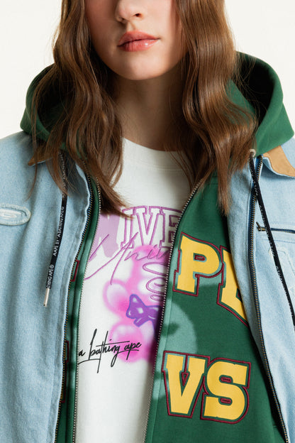 AAPEUNVS zip-up hoodie