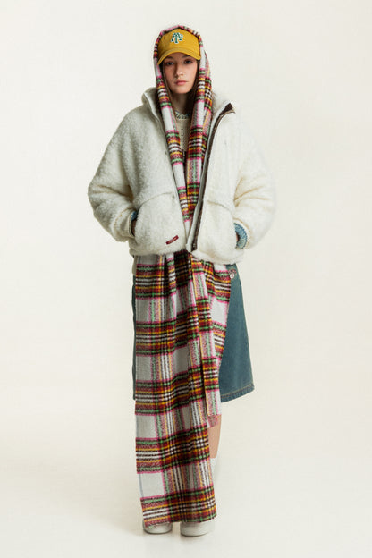 AAPEUNVS moonface fleece jacket