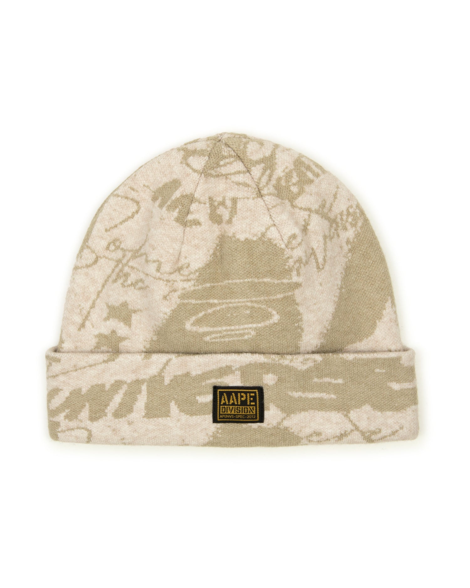 A BATHING APE ビーニー スタ ニット帽 カーキ ベージュ AAPE AAPEUNVS beanie | Aape 公式サイト – AAPE.COM