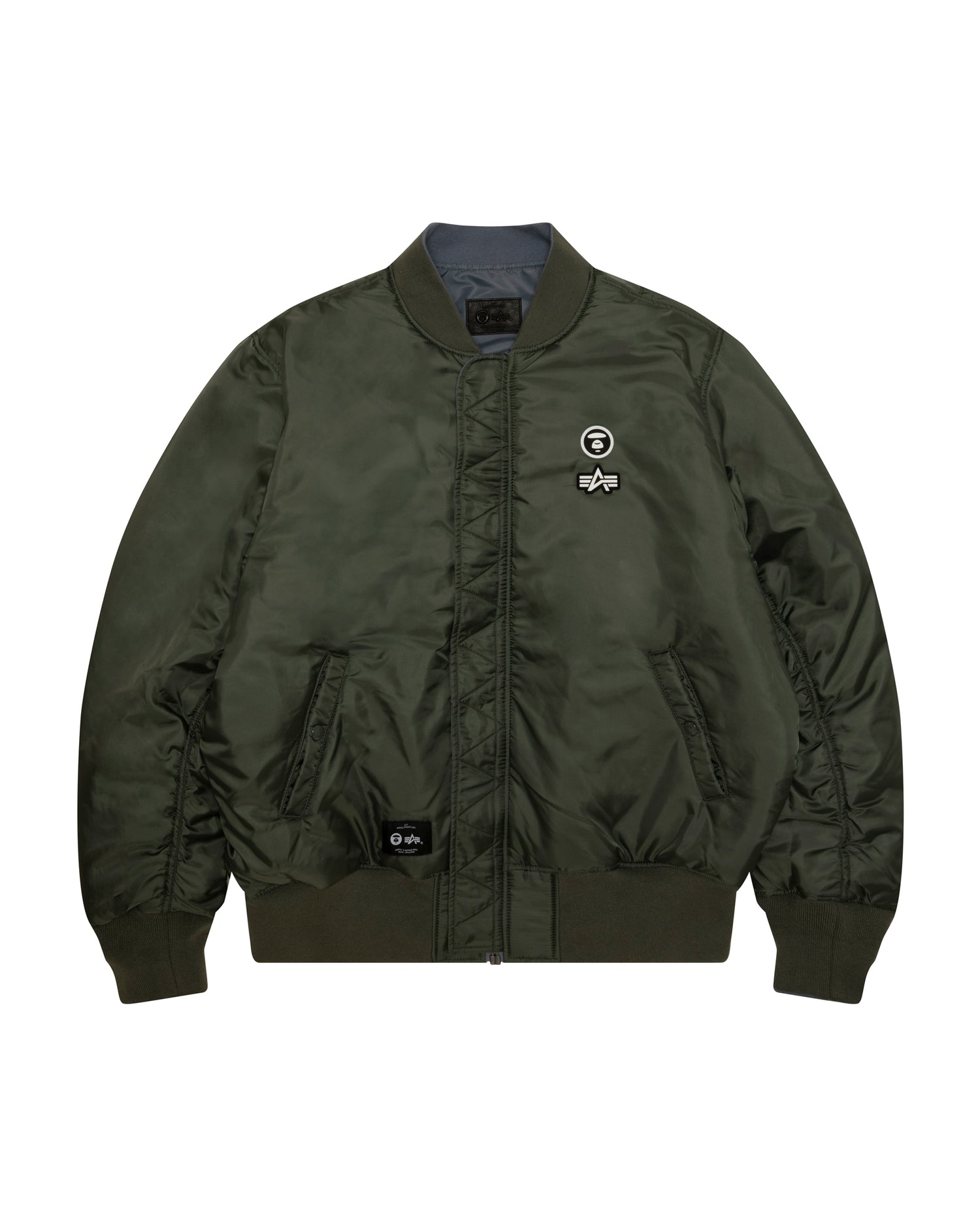 X Alpha Industries リバーシブル MA-1 フライトジャケット| Aape 公式
