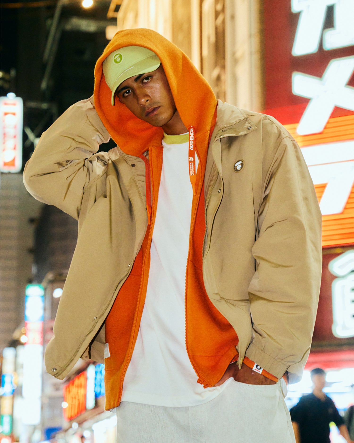 AAPE AAPENOW moonface zip-up hoodie | Aape official website – AAPE.COM